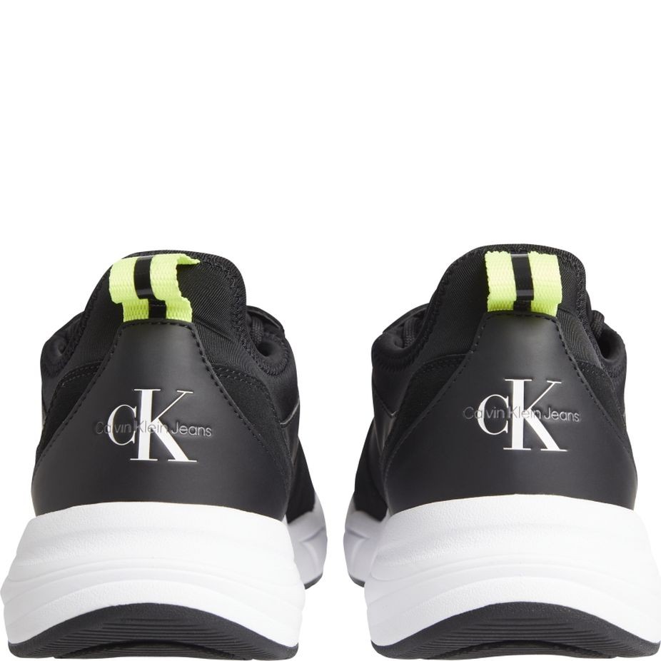 CALVIN KLEIN JEANS Sportiniai bateliai vyrams, Juoda, RETRO TENNIS SOCK 5