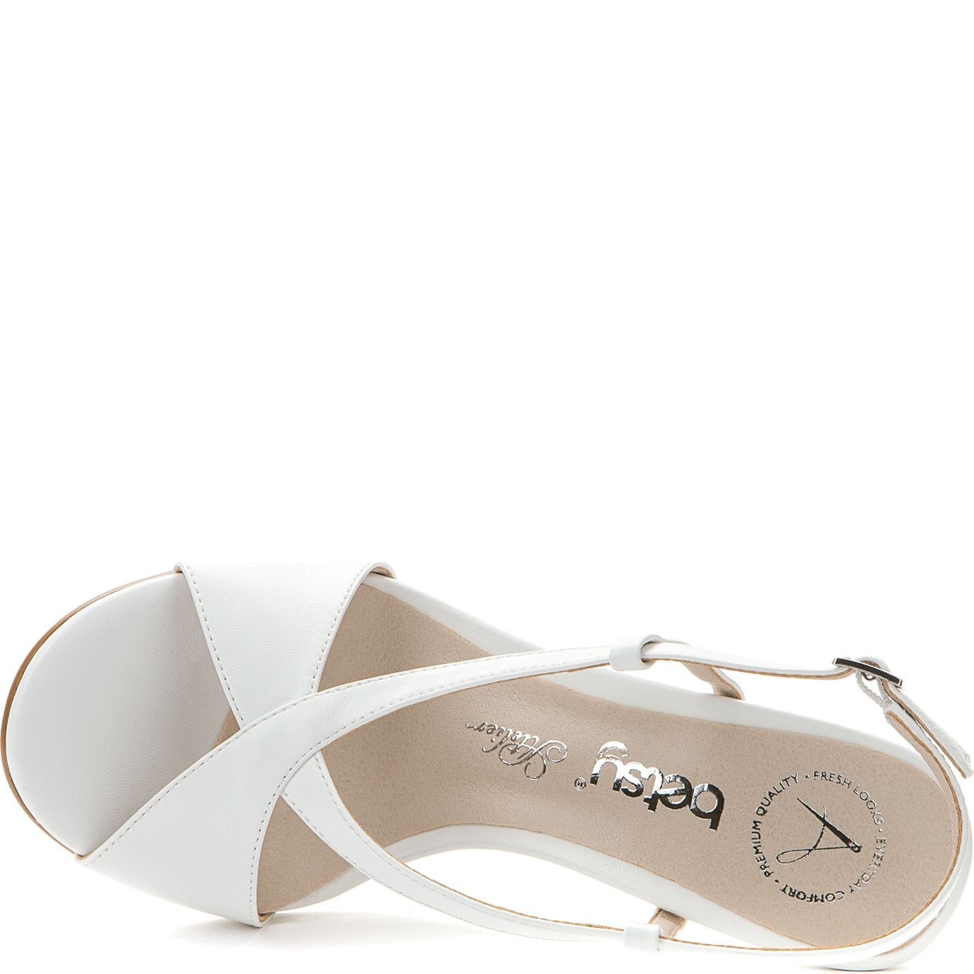 BETSY Aukštakulniai moterims, Balta, PUMPS,BETSY 4