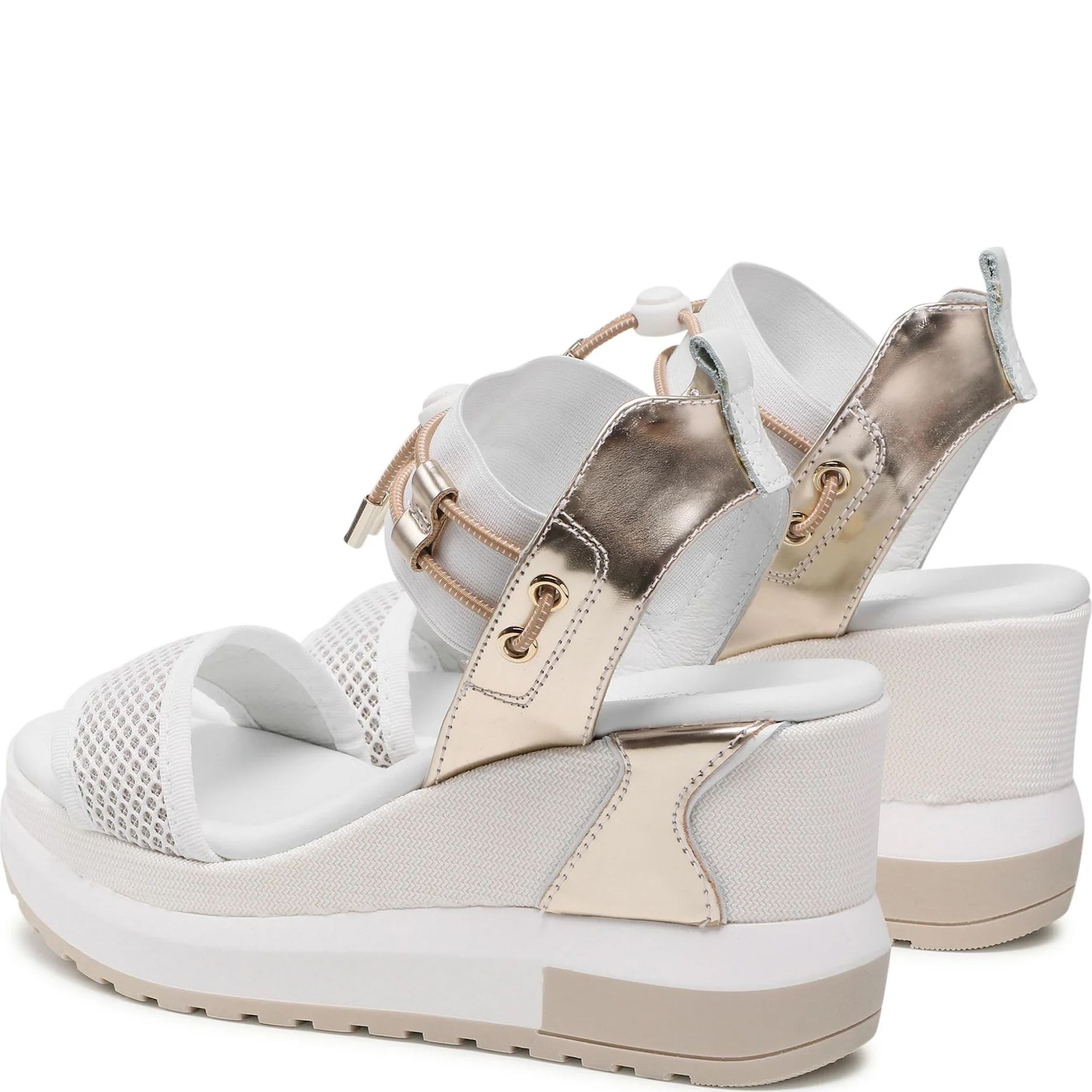 NEROGIARDINI Basutės moterims, Balta, T.AT1610 sandals 4