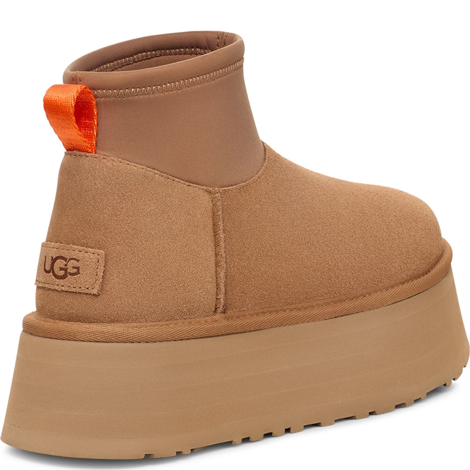 UGG Pašiltinti auliniai moterims, Ruda, Classic mini dipper warm boots 4