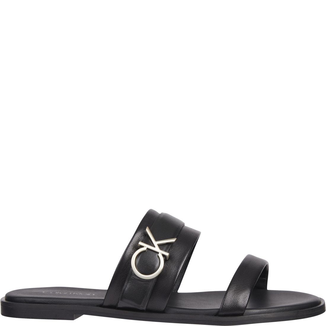 CALVIN KLEIN Šlepetės moterims, Juoda, Almond slide 2