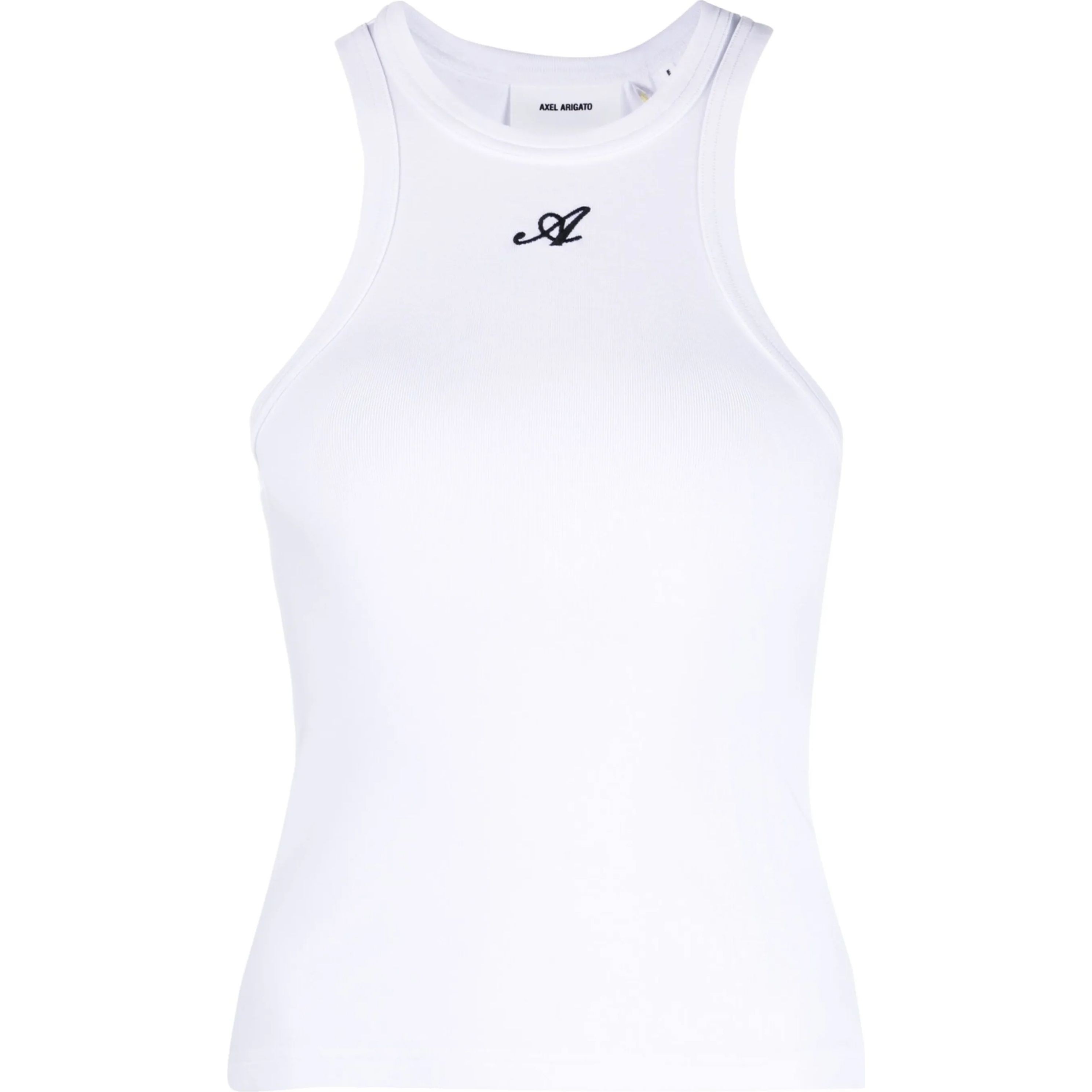 AXEL ARIGATO Marškiniai be rankovių moterims, Balta, Signature Tank Top 1