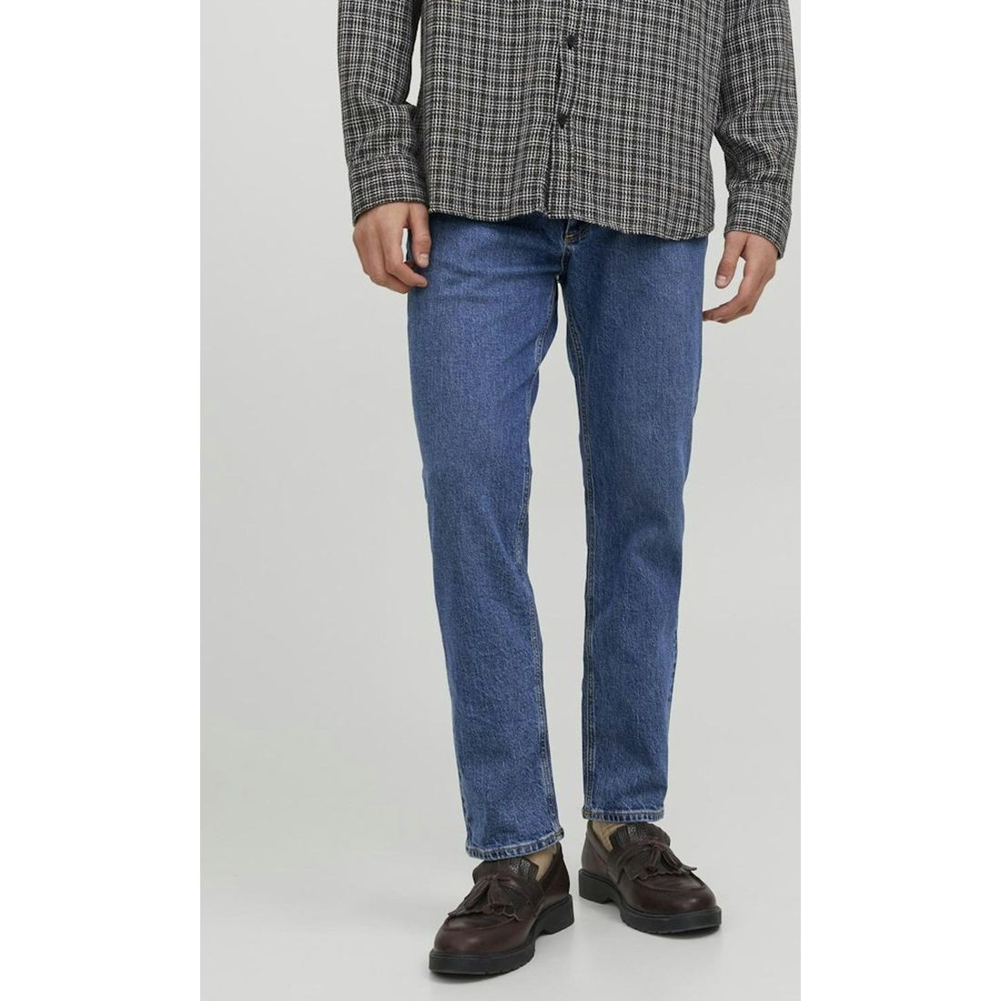 JACK & JONES Regular džinsai vyrams, Mėlyna, JJICLARK JJEVAN AM 396 3