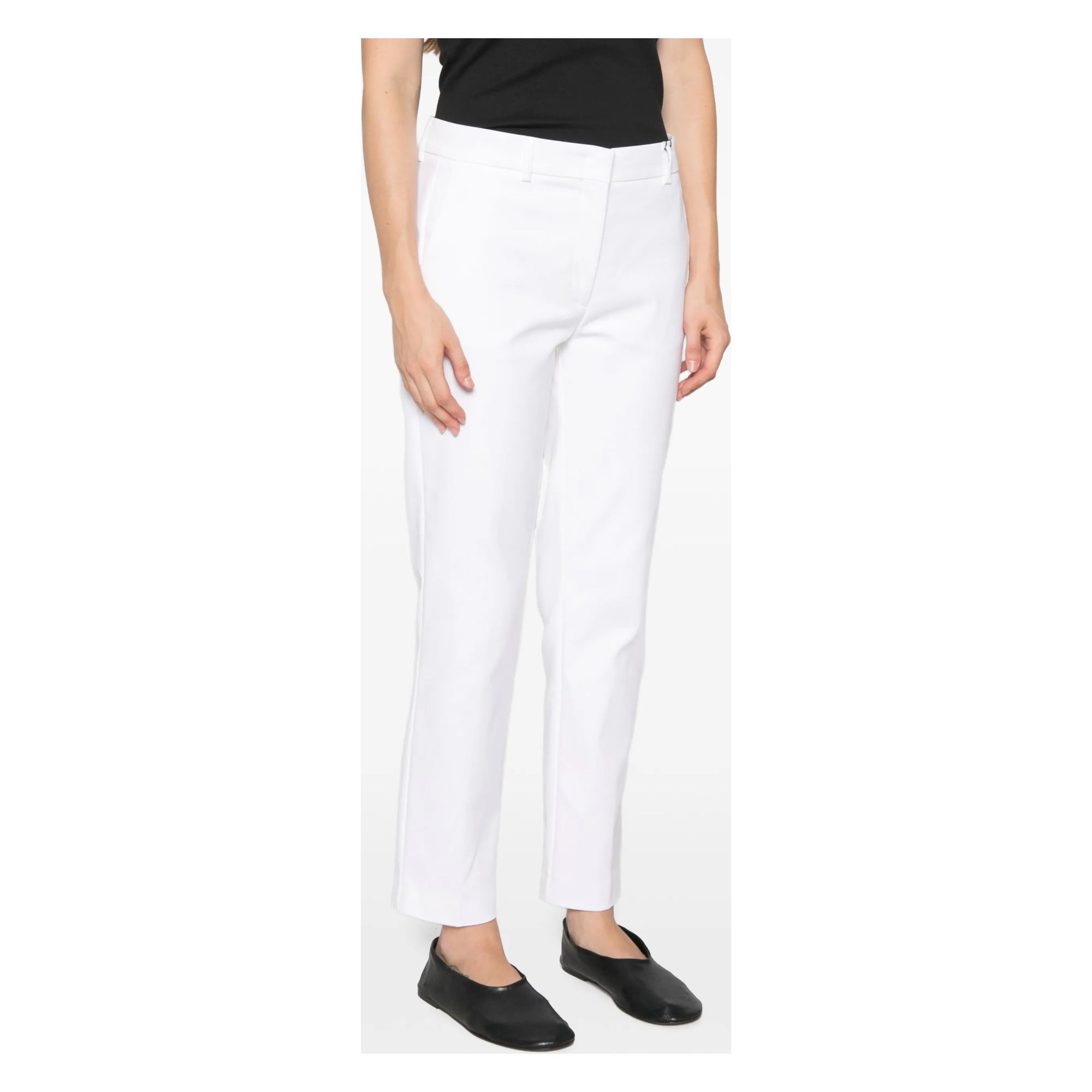 ANDIATA Kelnės moterims, Balta, Pants 3