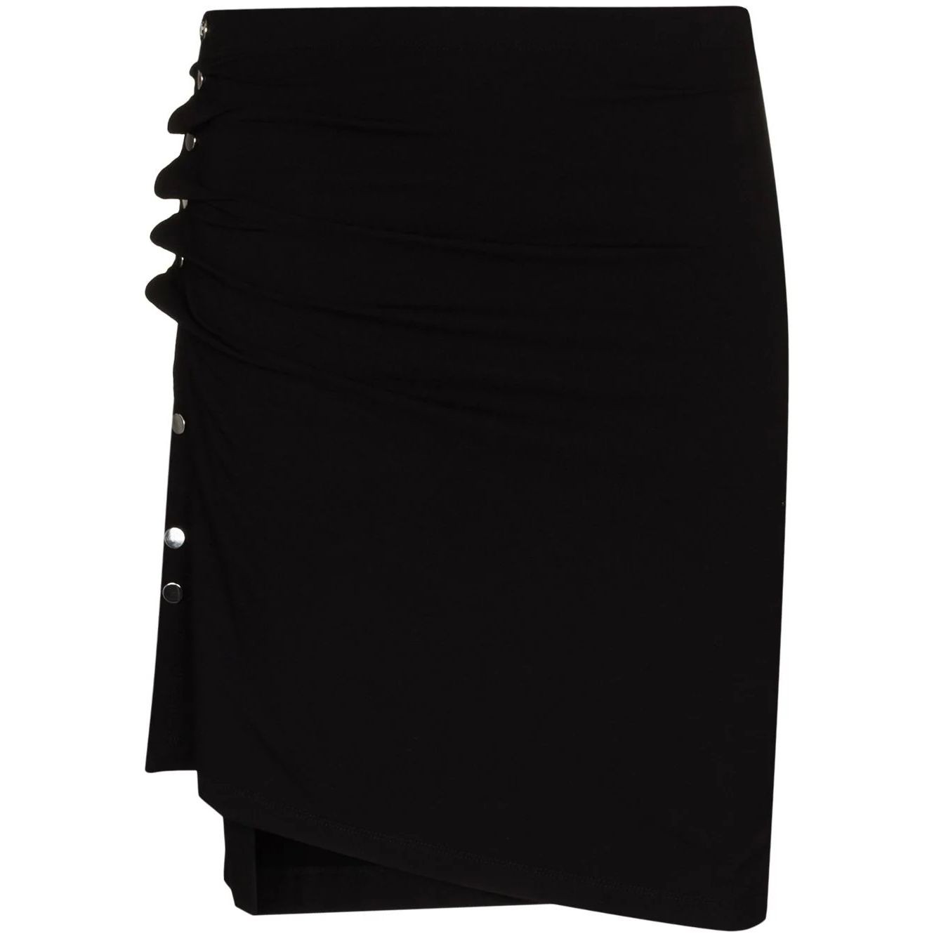 PACO RABANNE Mini sijonas moterims, Juoda, Mini skirt 1