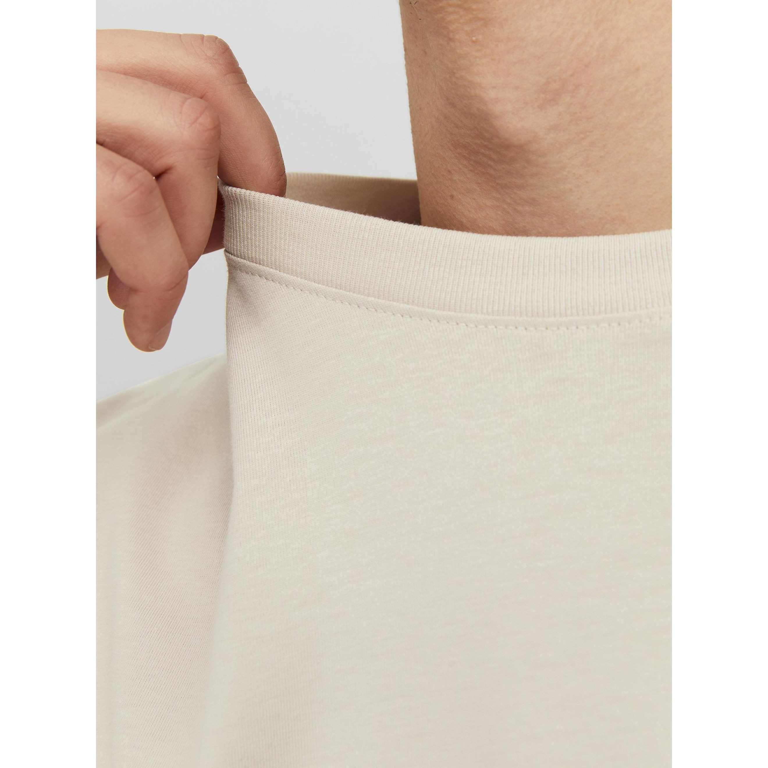JACK & JONES Marškinėliai vyrams, Smėlio, JORVESTERBRO TEE SS 5
