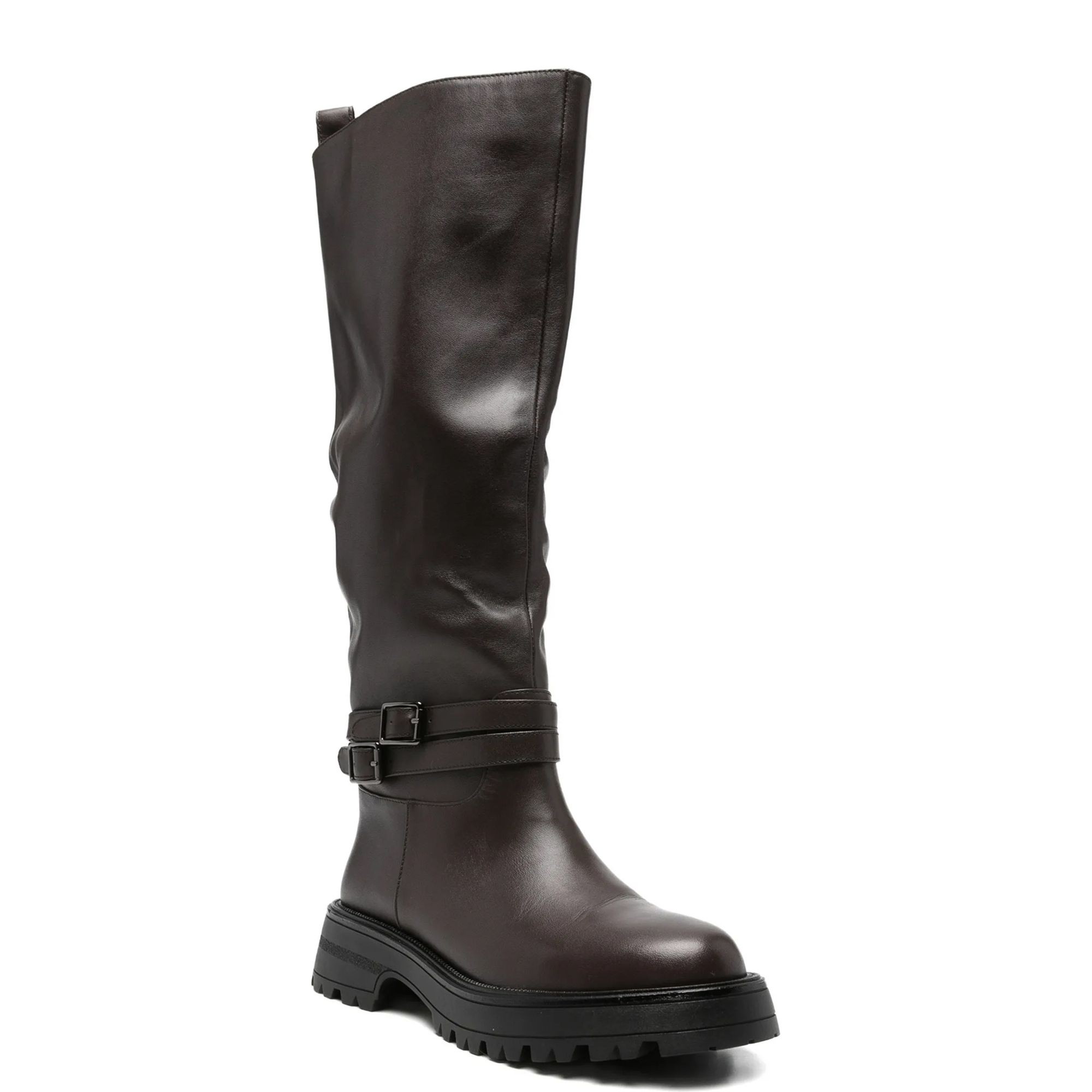 ADRIANNA FERETTI Auliniai moterims, Dark Brown, Boots 1
