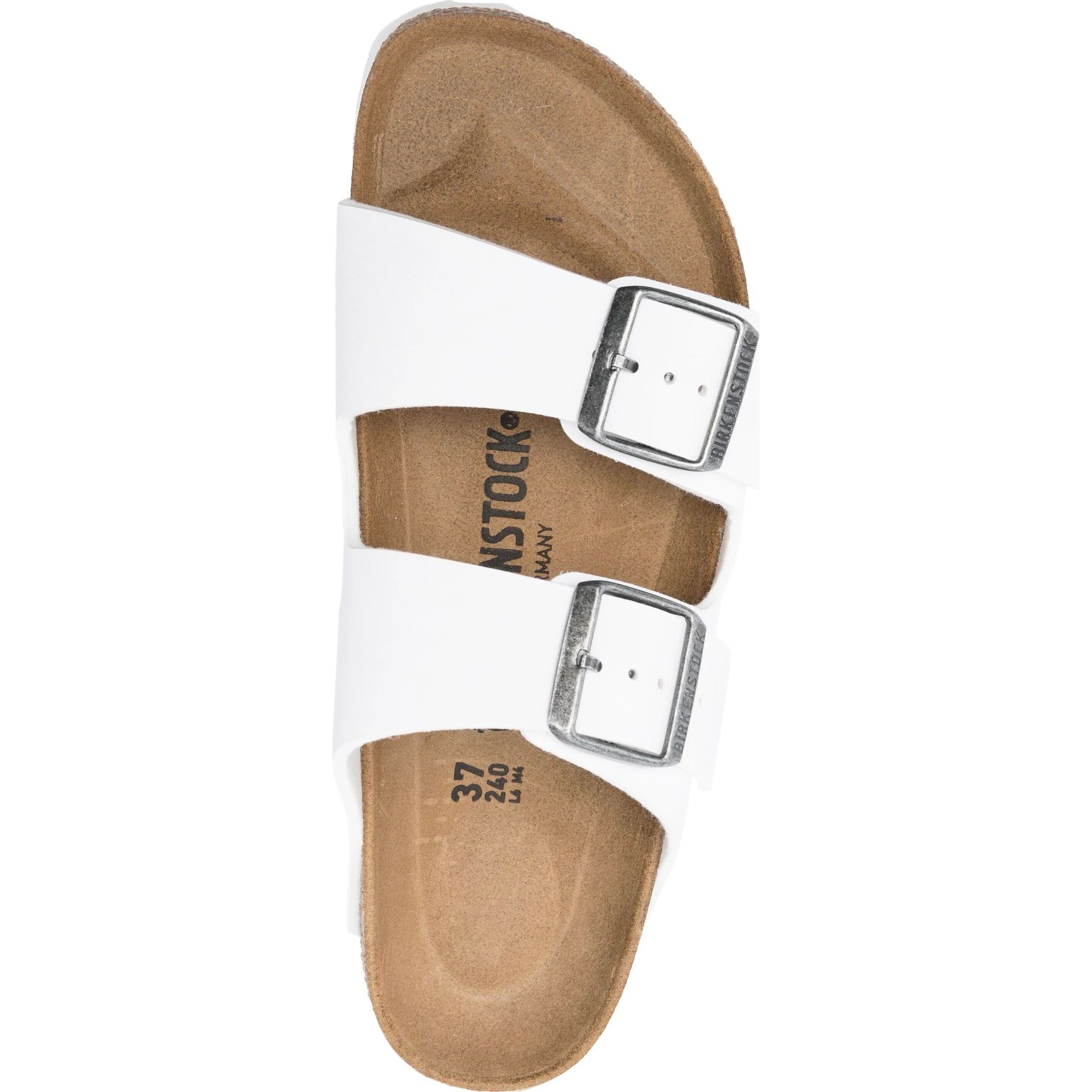 BIRKENSTOCK Šlepetės, Balta,  Arizona BS Slippers 4