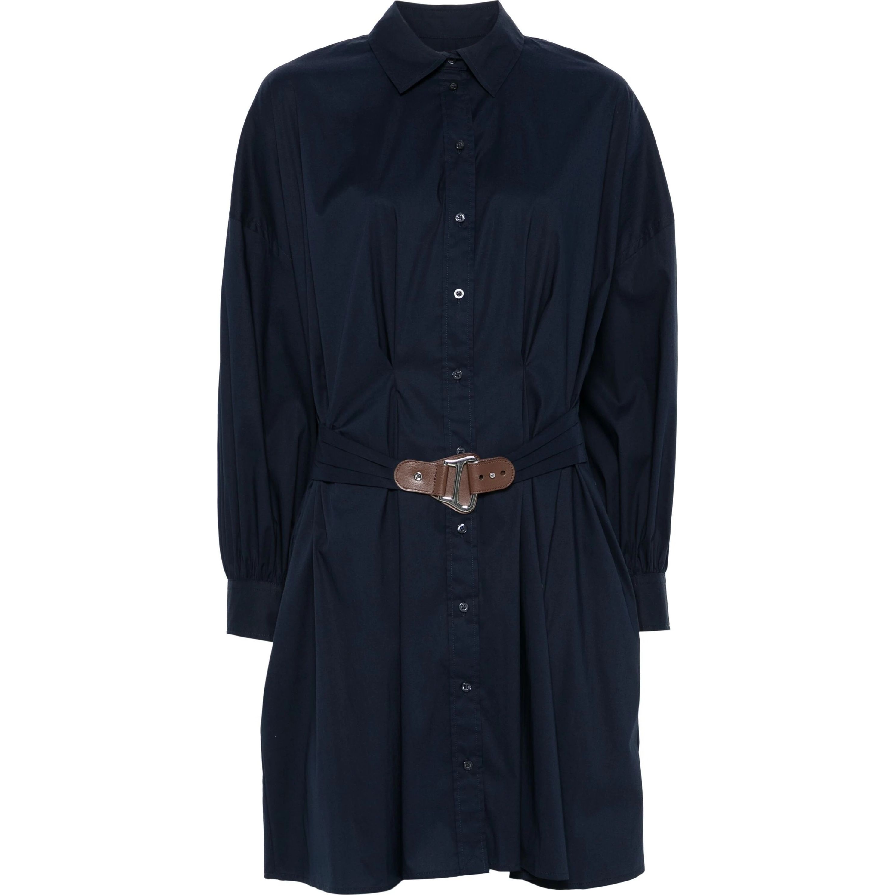 LAUREN RALPH LAUREN Mini suknelė moterims, Mėlyna, Azmera long sleeve day dress 1