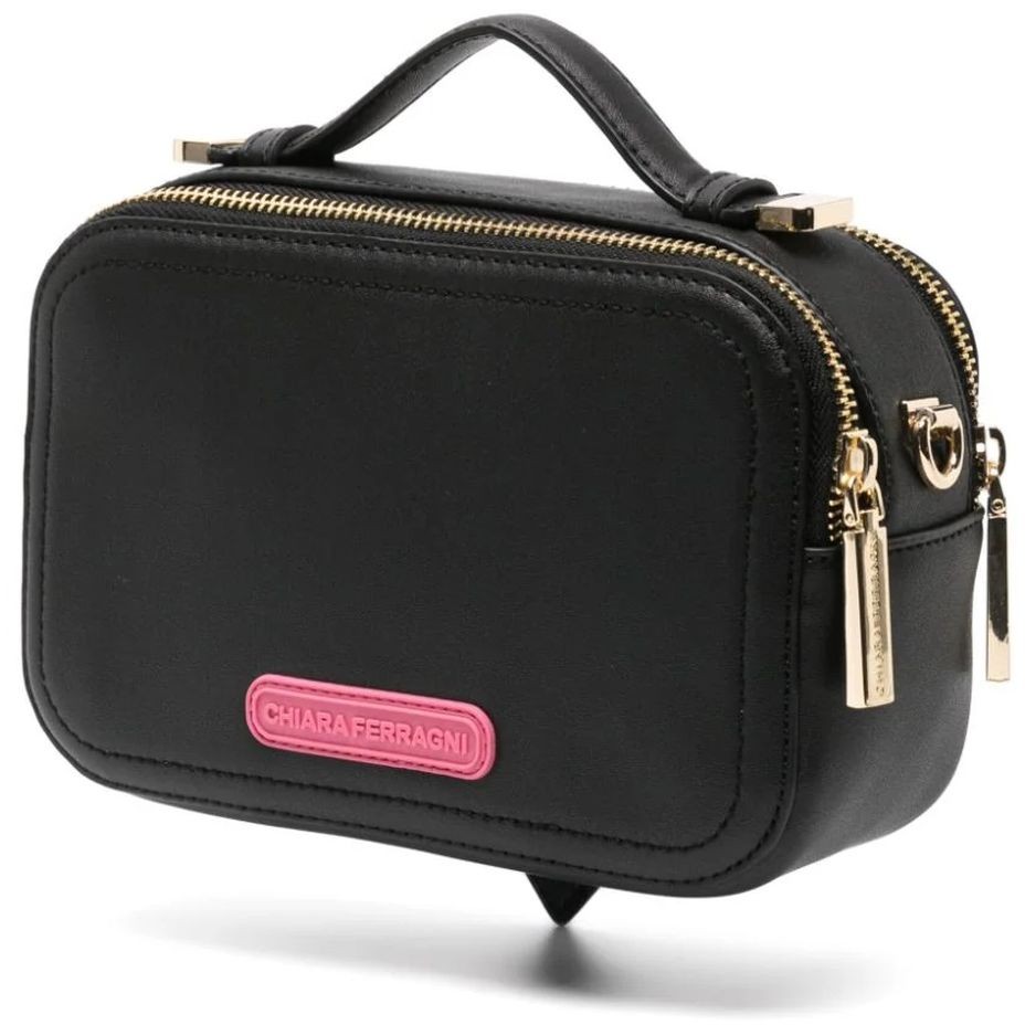 CHIARA FERRAGNI Rankinė per petį moterims, Juoda, Eyelike bags  crossbody 2