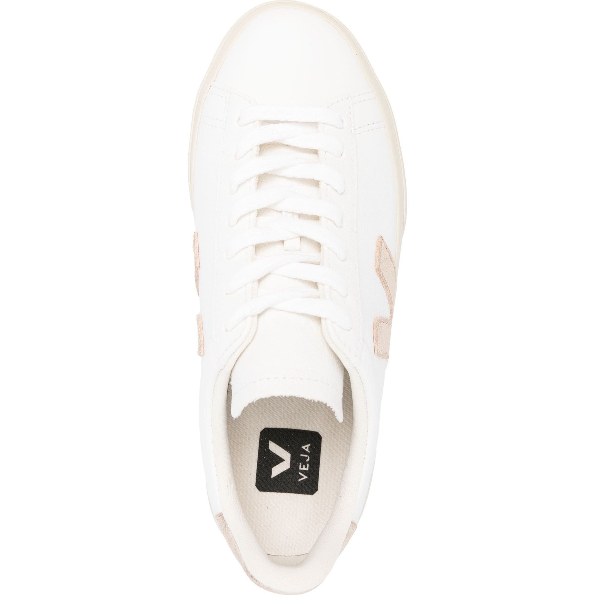 VEJA Laisvalaikio bateliai moterims, Balta, Campo sneakers 4