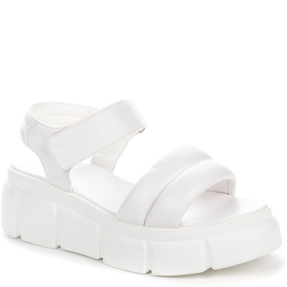 BETSY Basutės moterims, Balta, SANDALS