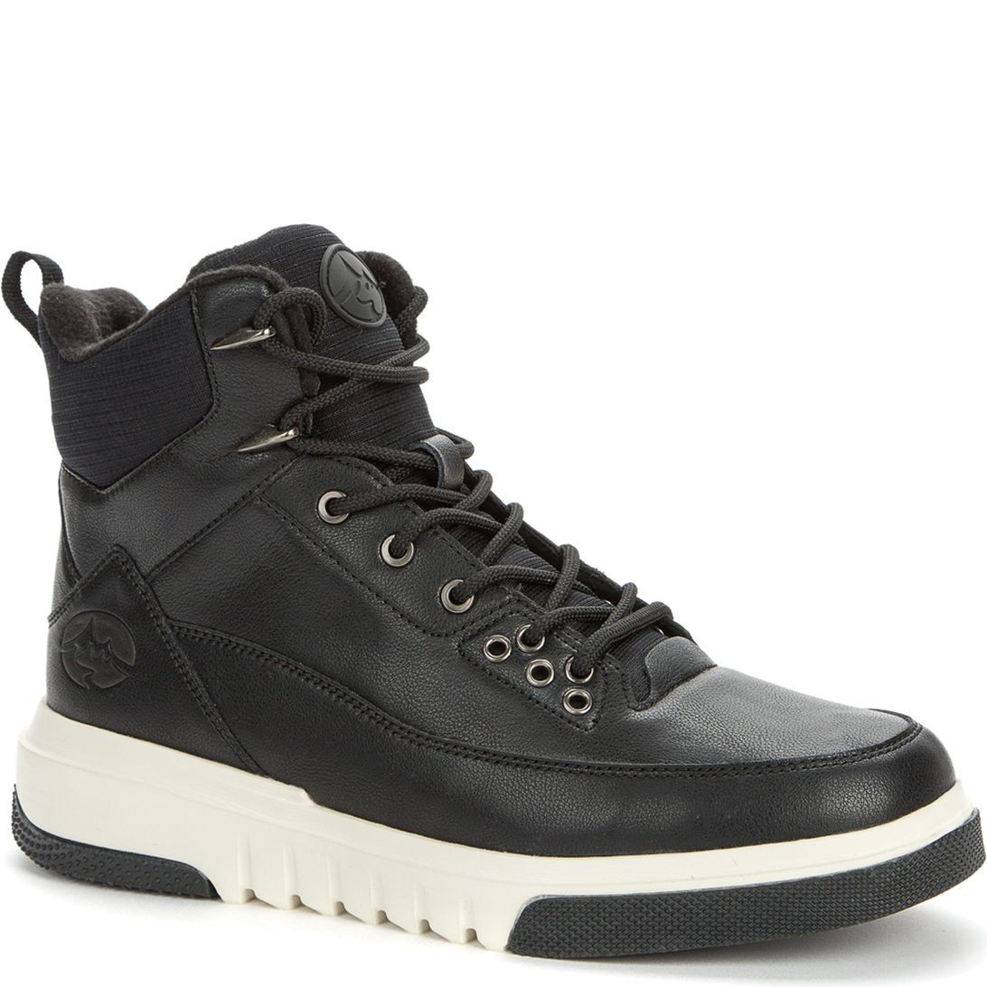 GRUNBERG Pašiltinti aulinukai vyrams, Juoda, WARM BOOTS