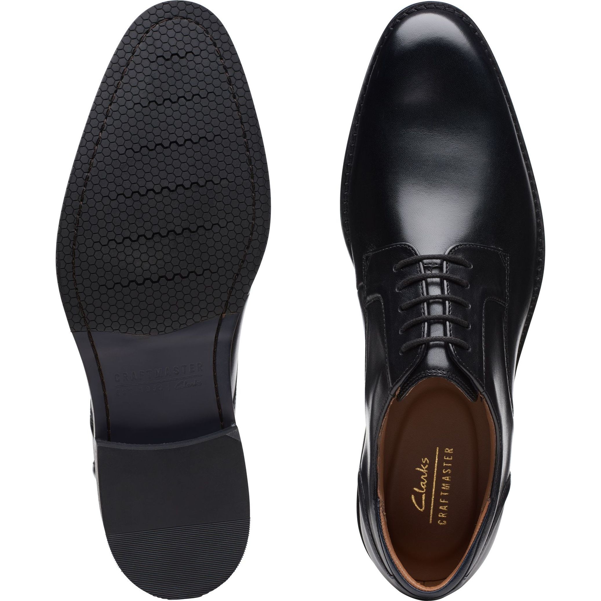 CLARKS Klasikiniai batai vyrams, Juoda, CraftArlo Lace formal 7