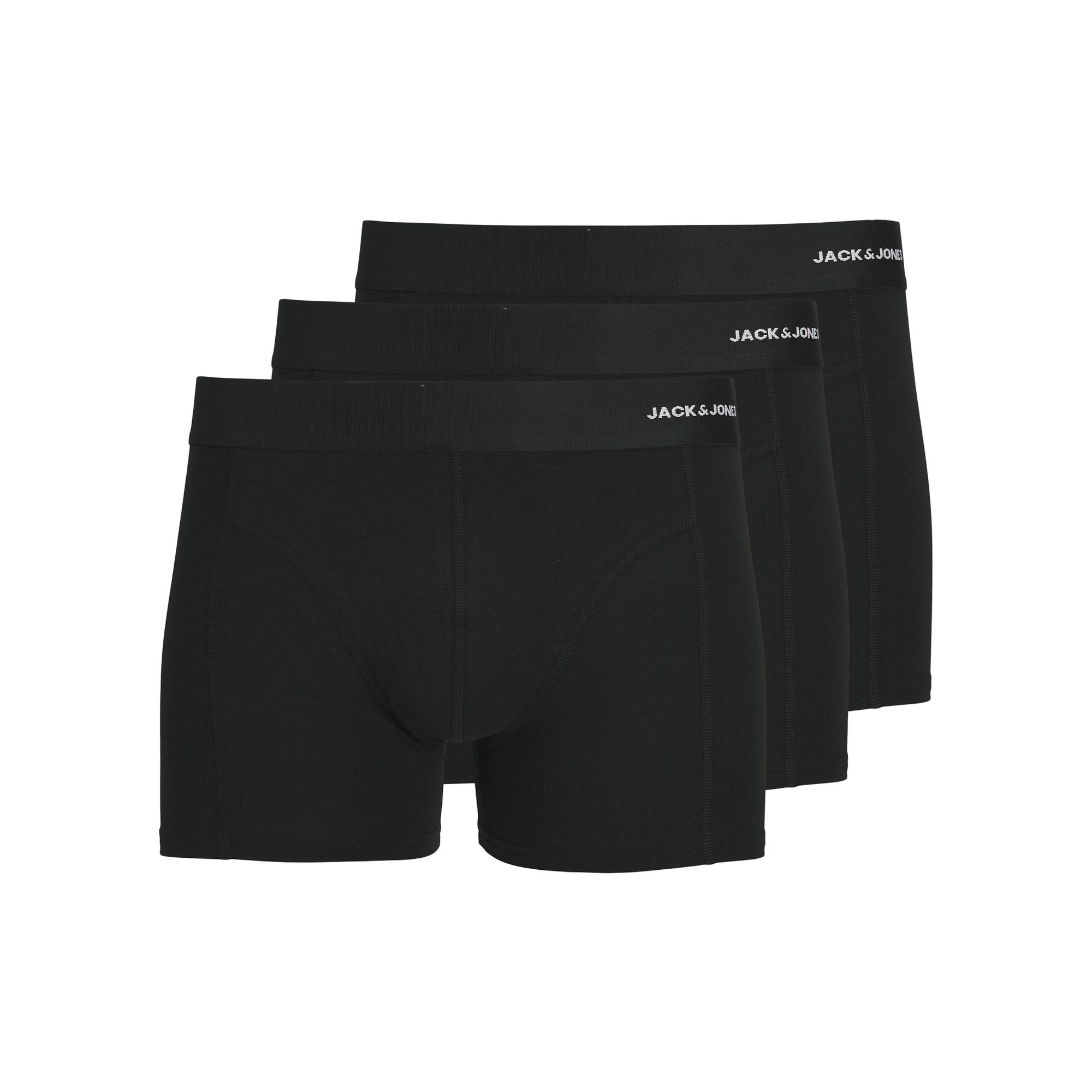 JACK & JONES Ilginti apatiniai vyrams, Juoda, JACBASIC BAMBOO TRUN 1