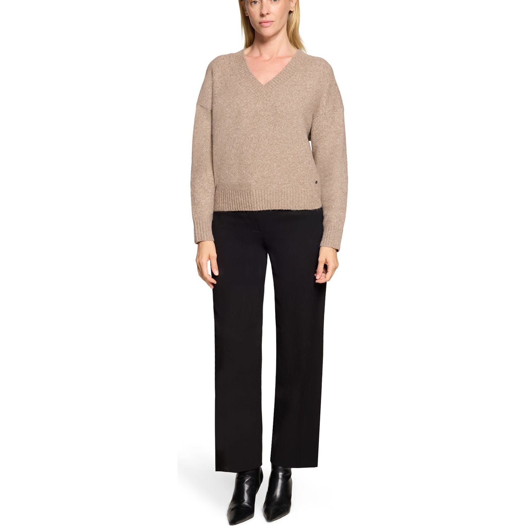 BETTY & CO Formalios kelnės moterims, Juoda, Clasic pants 5