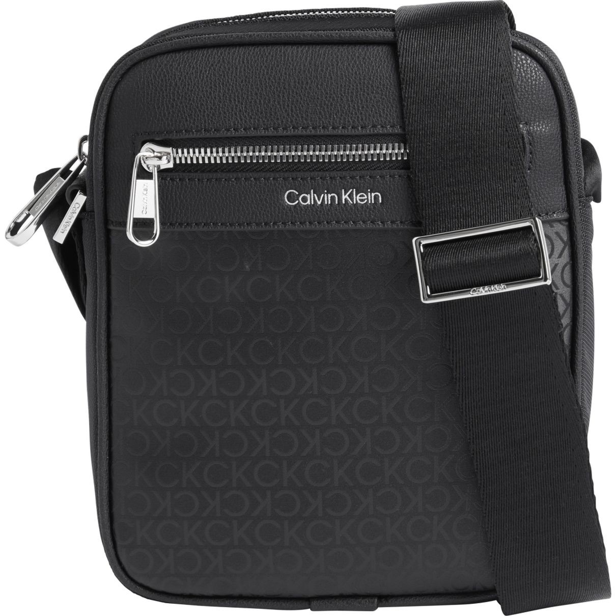 CALVIN KLEIN Rankinė per petį vyrams, Juoda, Elevated reporter 1
