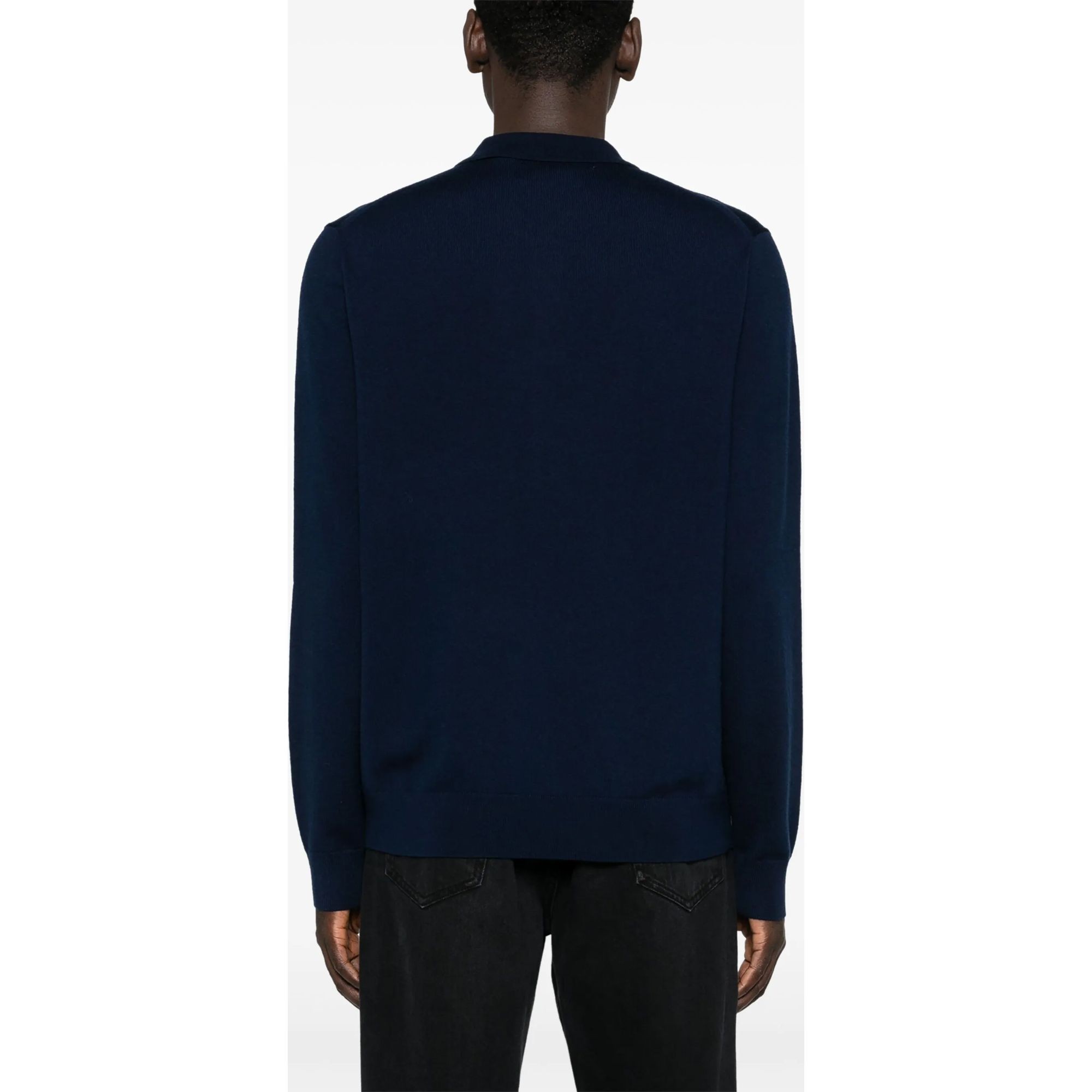 MICHAEL KORS Polo marškiniai ilgos rank. vyrams, Mėlyna, Core merino ls polo-emb 4