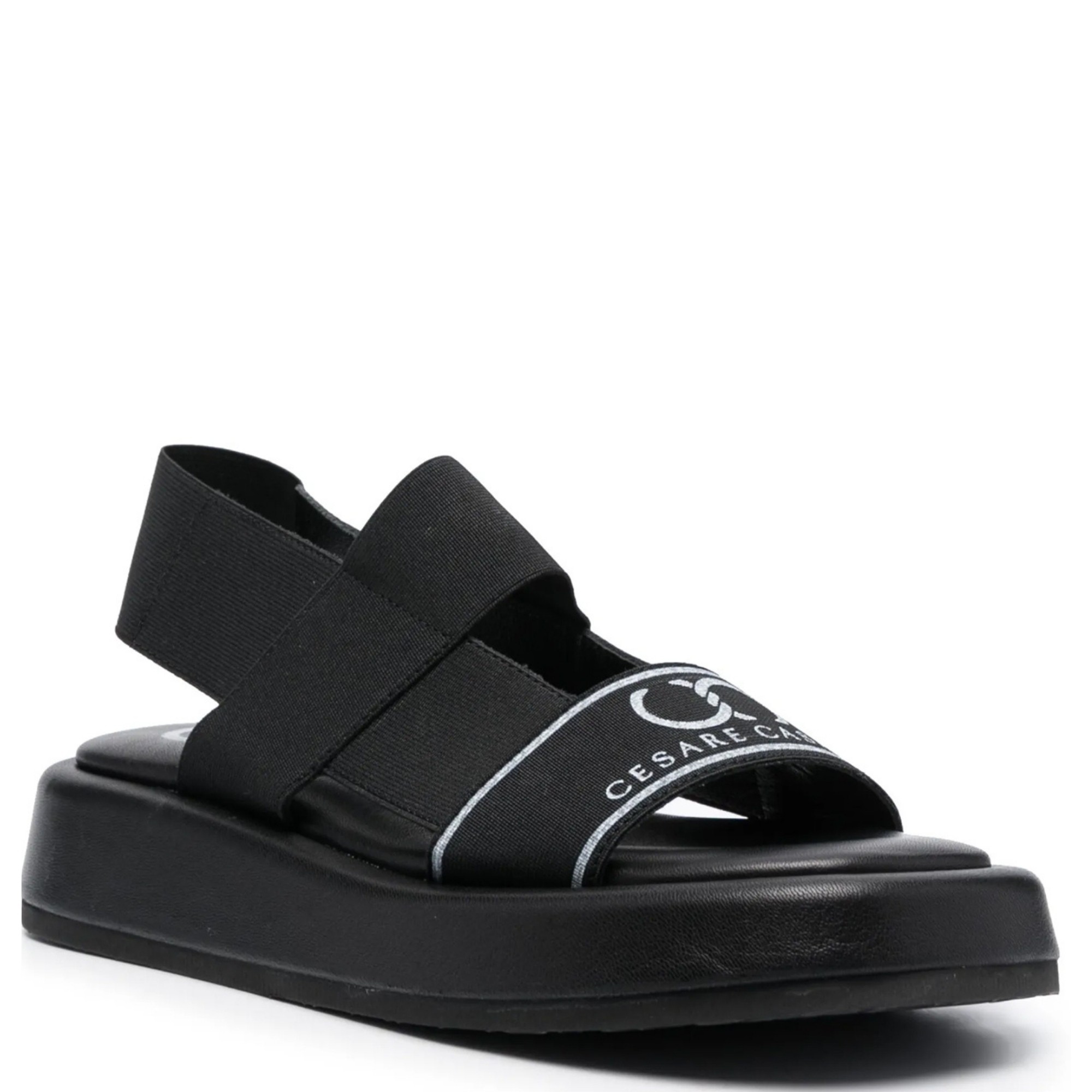 CESARE CASADEI Basutės moterims, Juoda, Sandals 1