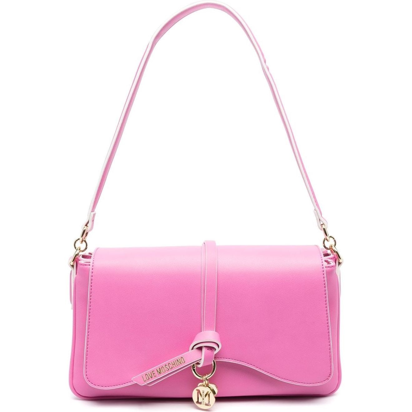 LOVE MOSCHINO Rankinė per petį moterims, Rožinė, Top handle shoulder bag 1