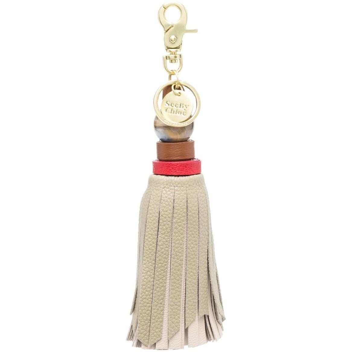 SEE BY CHLOE Pakabutis moterims, Žalia, Grigris keyring 1