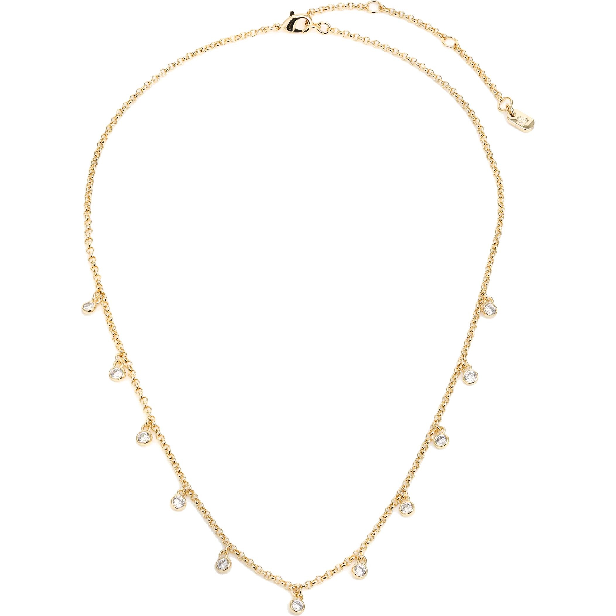 RALPH LAUREN Kaklo papuošalai moterims, Auksinė, Nk 16" shaky cz frontal 1