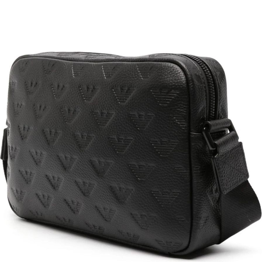 EMPORIO ARMANI Rankinė per petį vyrams, Juoda, Shoulder bag 2