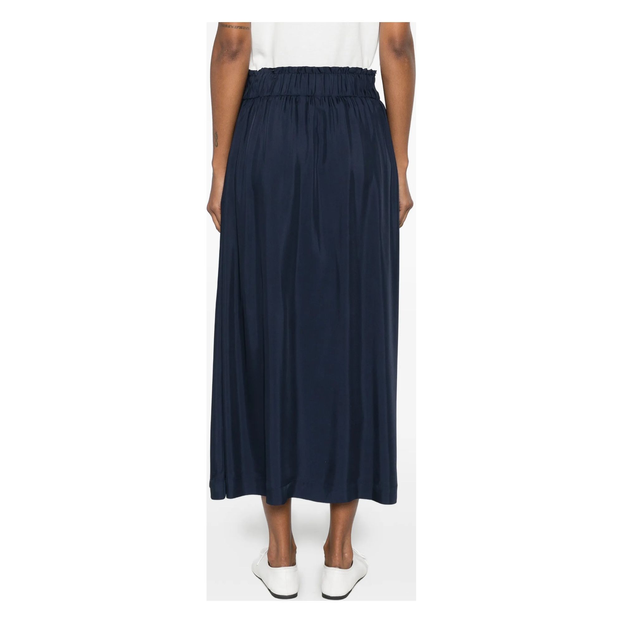 GANT Midi sijonas moterims, Mėlyna, 4400263-433 Midi skirt 4
