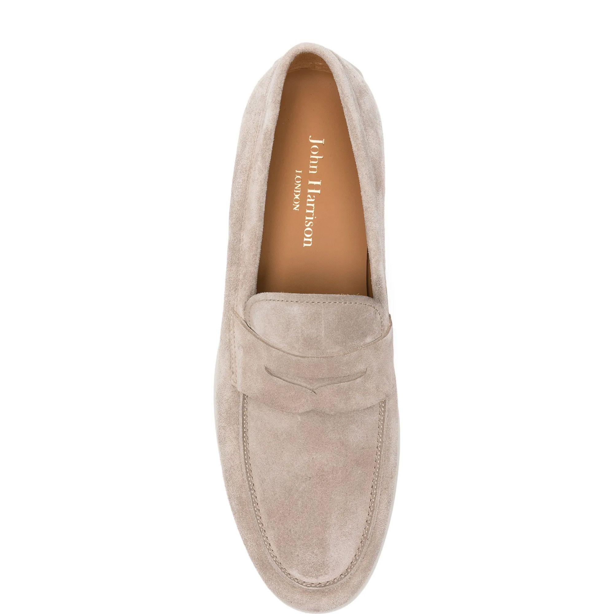 JOHN HARRISON Loaferiai vyrams, Smėlio, Loafers 4