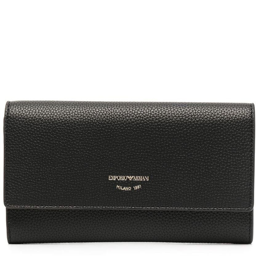 EMPORIO ARMANI Piniginė moterims, Juoda, Wallet 1