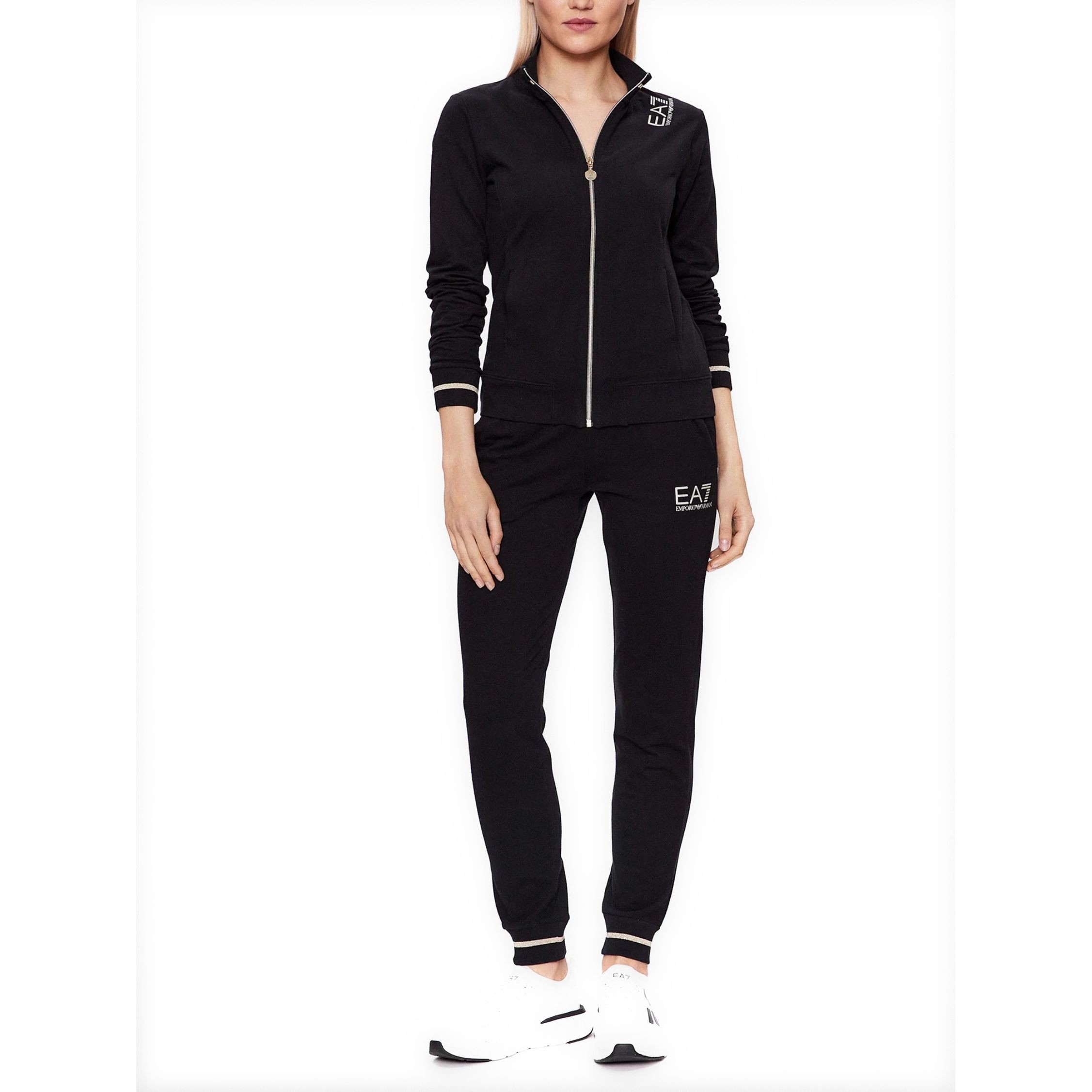 EA7 Sportinis kostiumas moterims, Juoda, Tracksuit 2