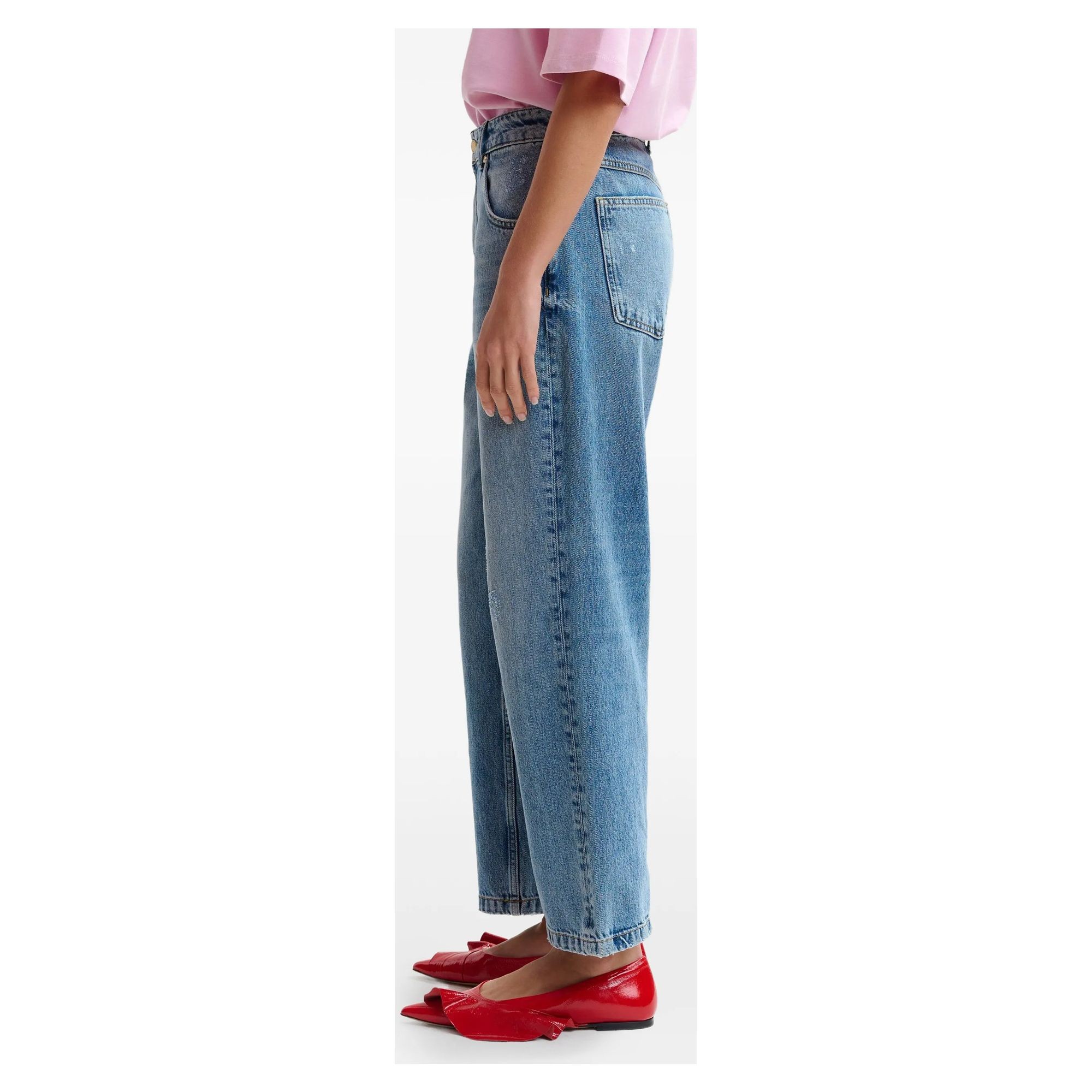 ESSENTIEL ANTWERP Tiesūs džinsai moterims, Mėlyna, 1 boyfriend jeans 3