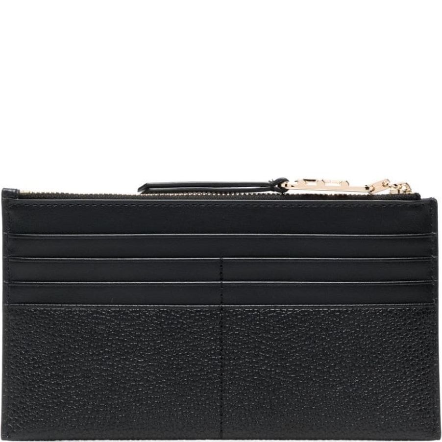 MICHAEL KORS Piniginė moterims, Juoda, LG zip card case 2
