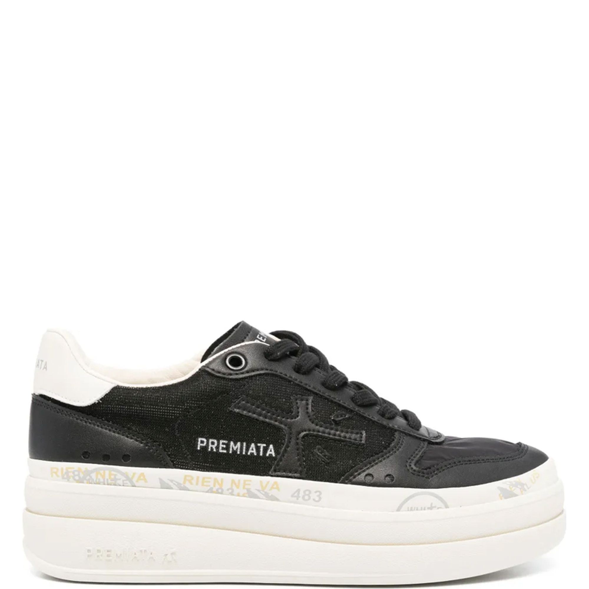 PREMIATA Laisvalaikio bateliai moterims, Juoda, sneakers 2