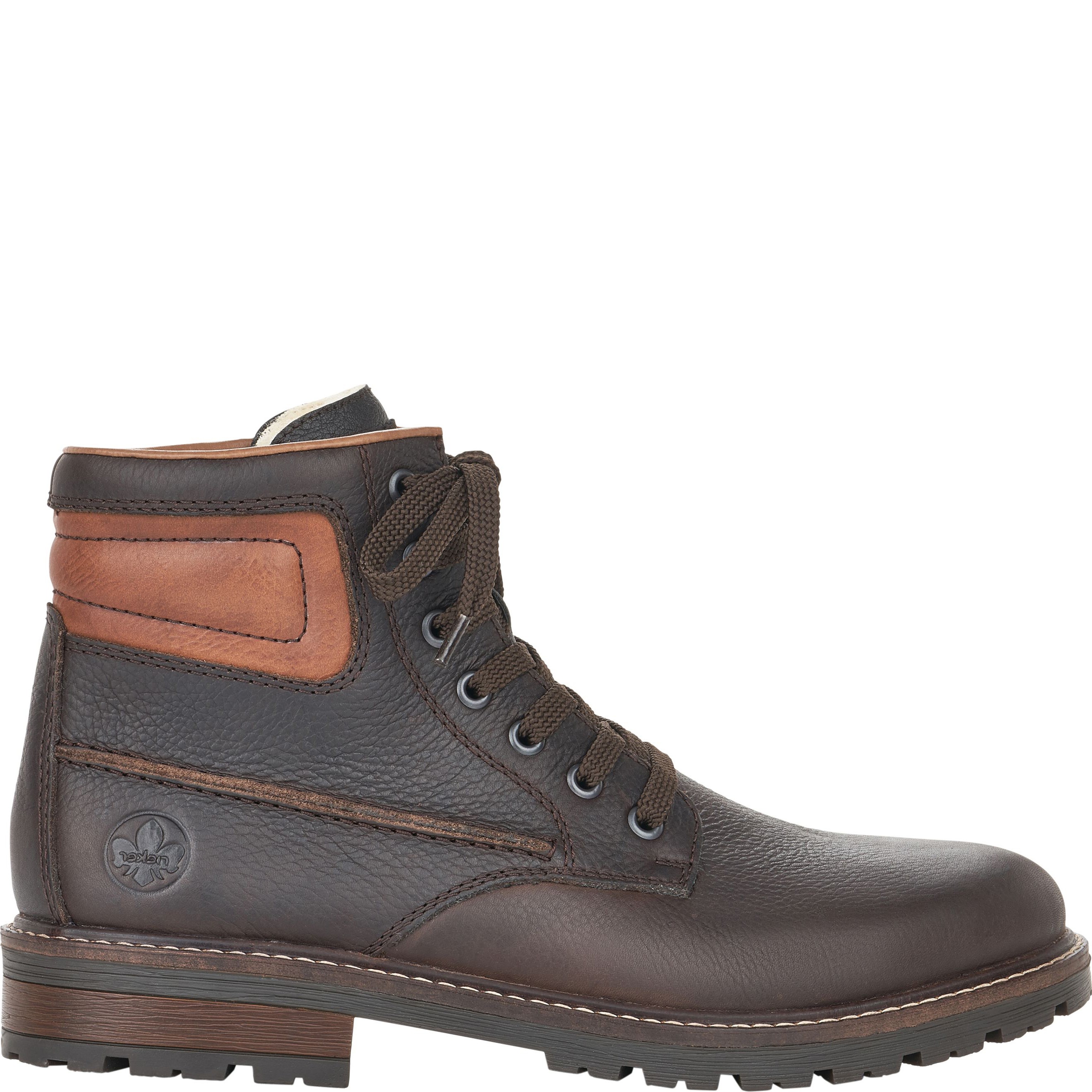 RIEKER Aulinukai vyrams, Ruda, BOOTIES 2
