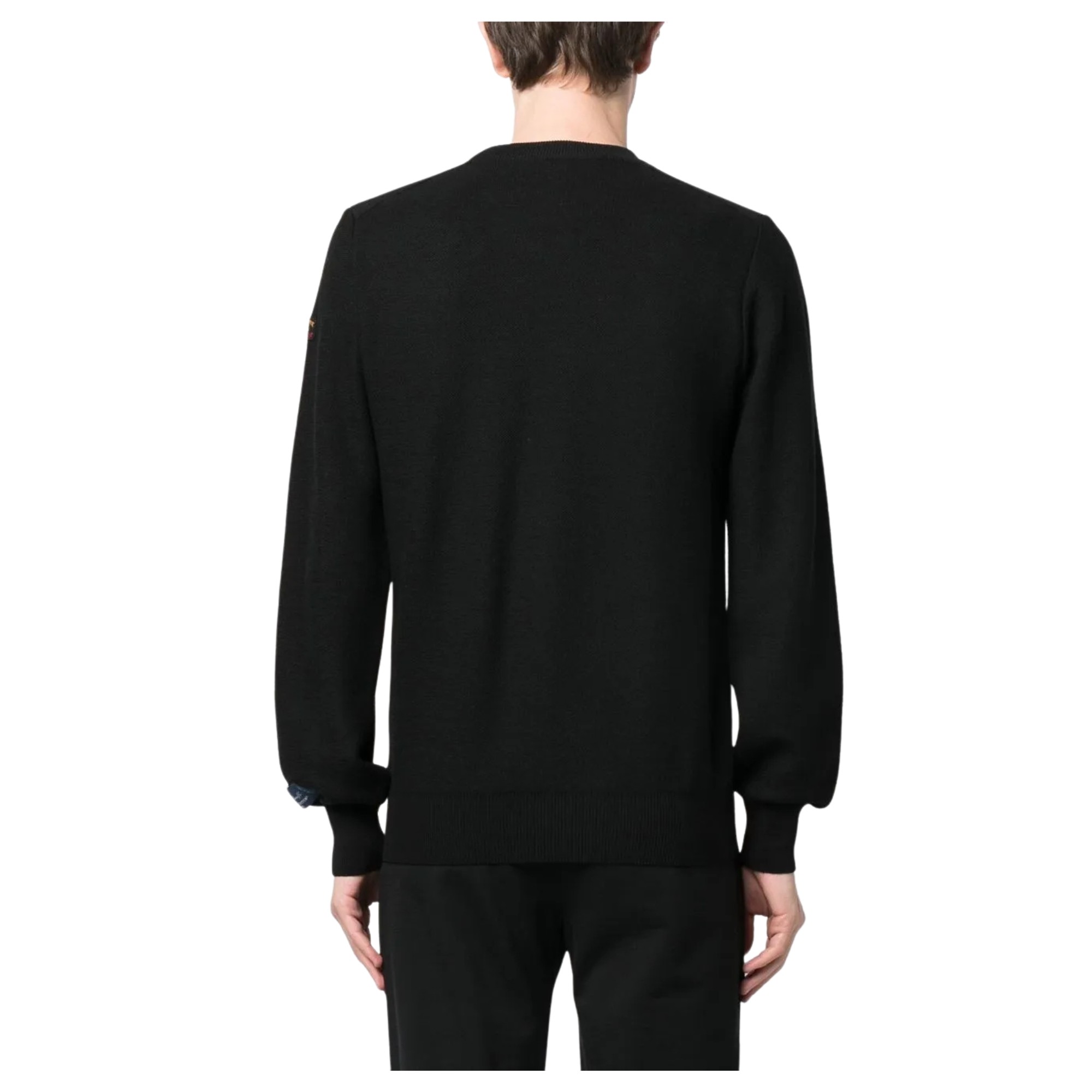 PAUL&SHARK Megztinis vyrams, Juoda, Knitted roundneck sweater 3