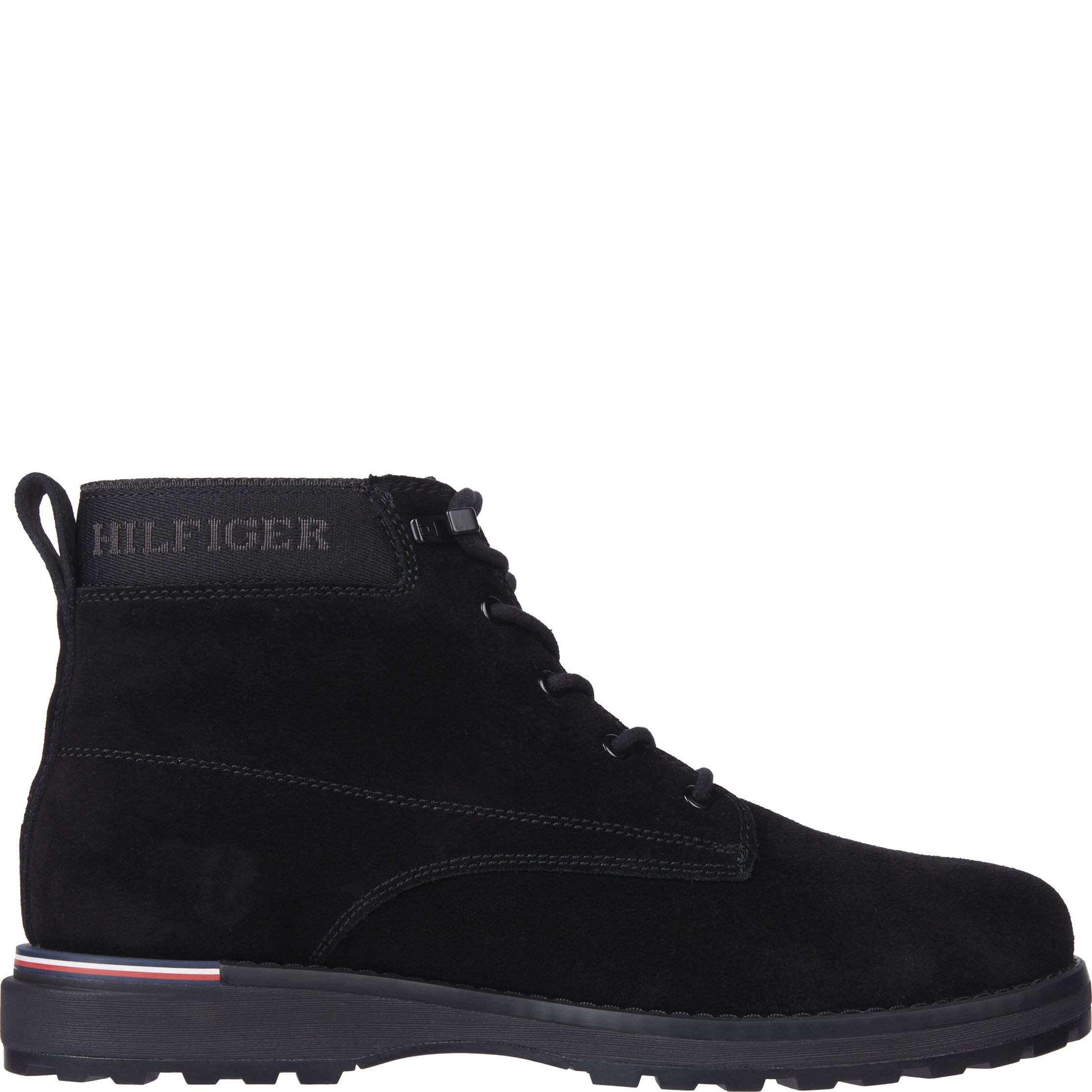 TOMMY HILFIGER Pašiltinti aulinukai vyrams, Juoda, Corporate outdoor boot 5