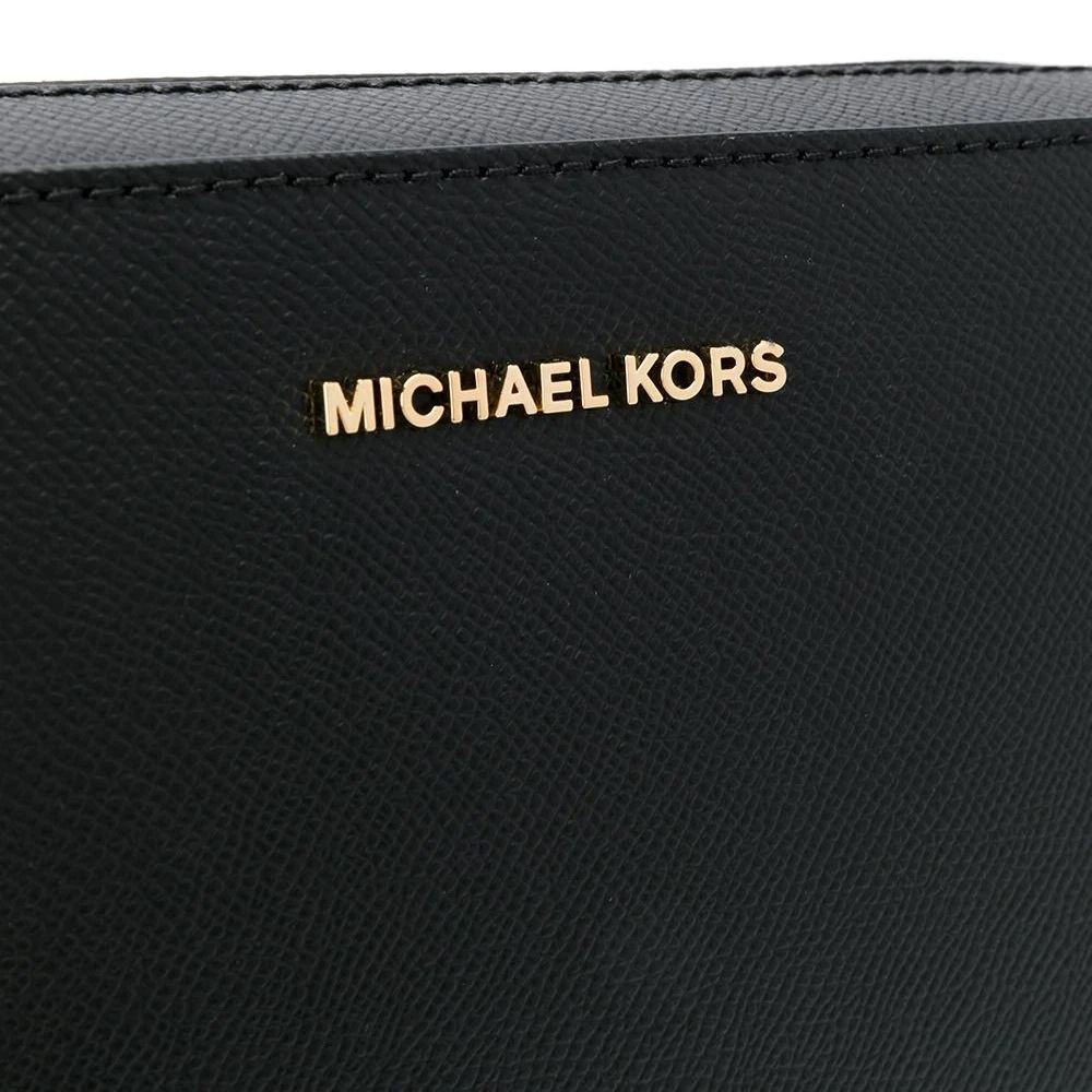 MICHAEL KORS Rankinė per petį moterims, Juoda, Saffiano leather crossbody bag 3