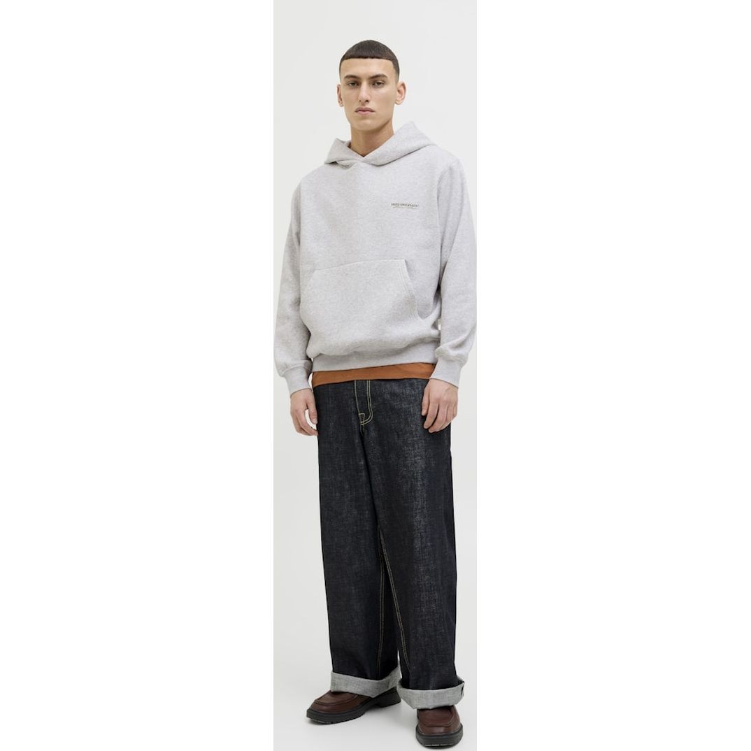 JACK & JONES Džemperis vyrams, Gray, Islington back sweat hood 5