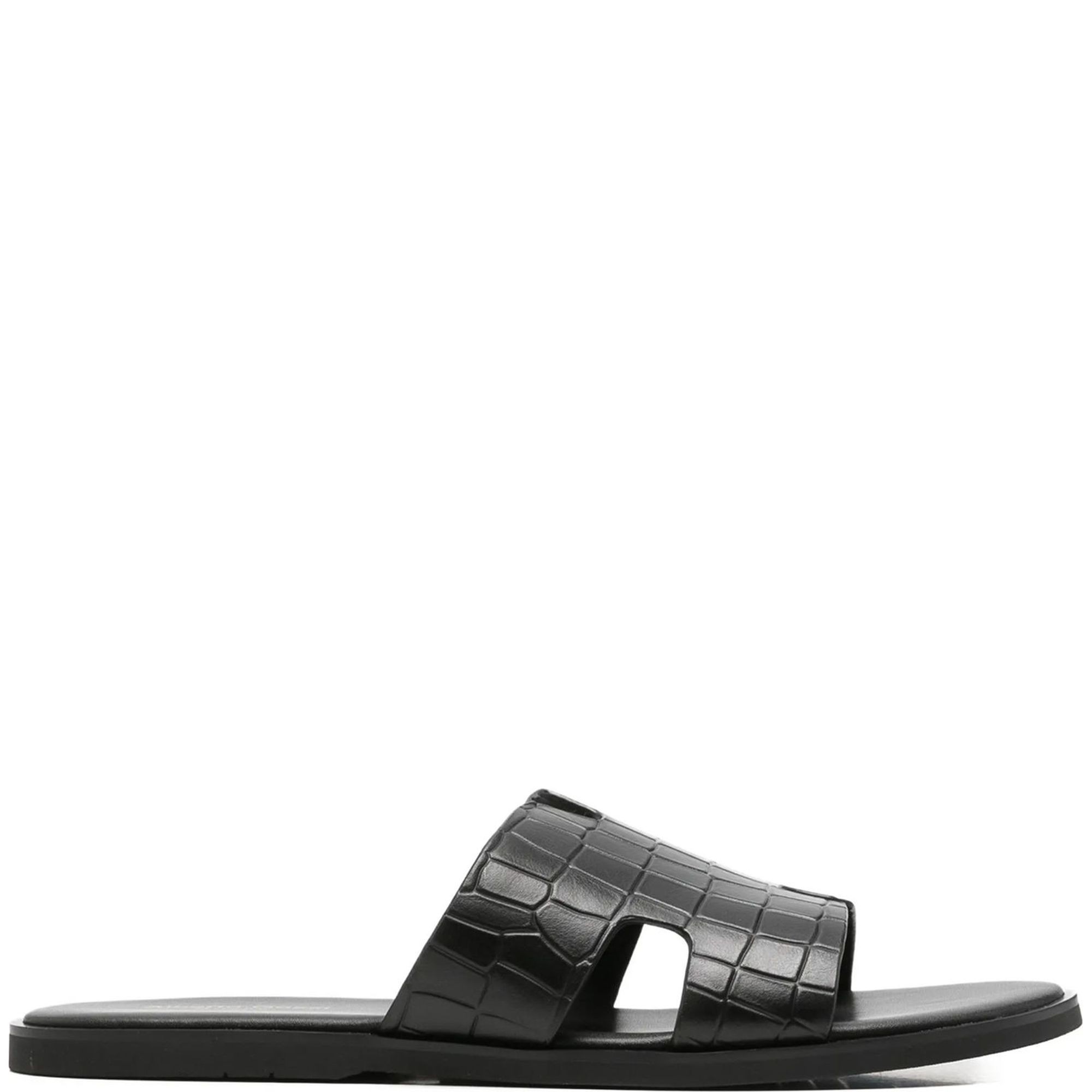 ALBERTO GOZZI Šlepetės vyrams, Juoda, Slippers 2