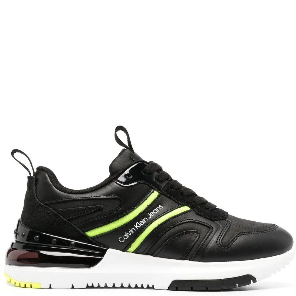 CALVIN KLEIN JEANS Sportiniai bateliai moterims, Juoda, COMFAIR LTH-RIP INSTIT W 2