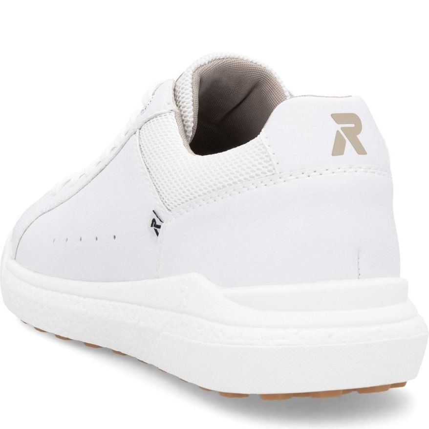 RIEKER Laisvalaikio bateliai vyrams, Balta, Sneakers 4