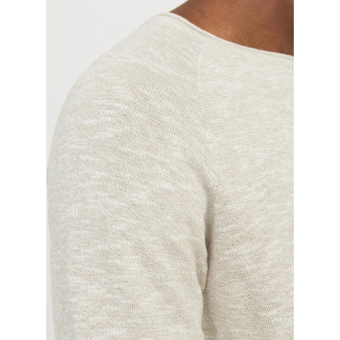 JACK & JONES Megztinis vyrams, Ruda, Jjelinen pullover 7