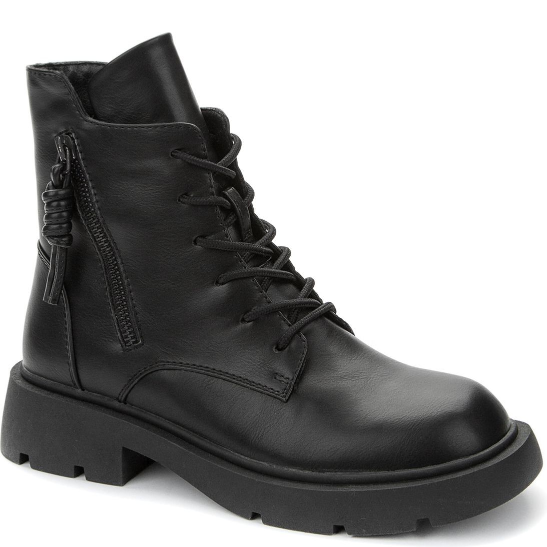 BETSY Pašiltinti aulinukai moterims, Juoda, WARM BOOTS