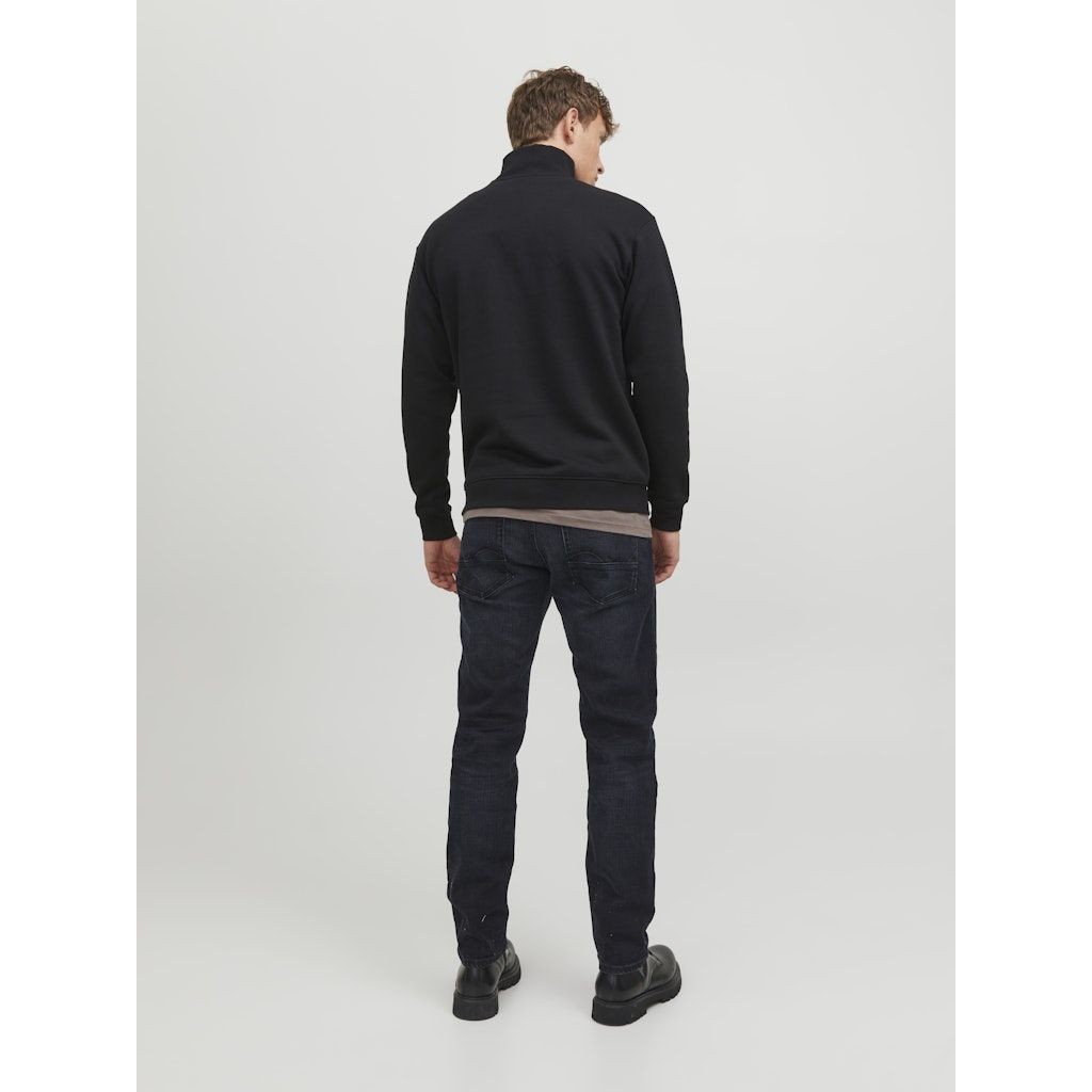 JACK & JONES Slim džinsai vyrams, Juoda, JJIMIKE JJWOOD JJ 781 6