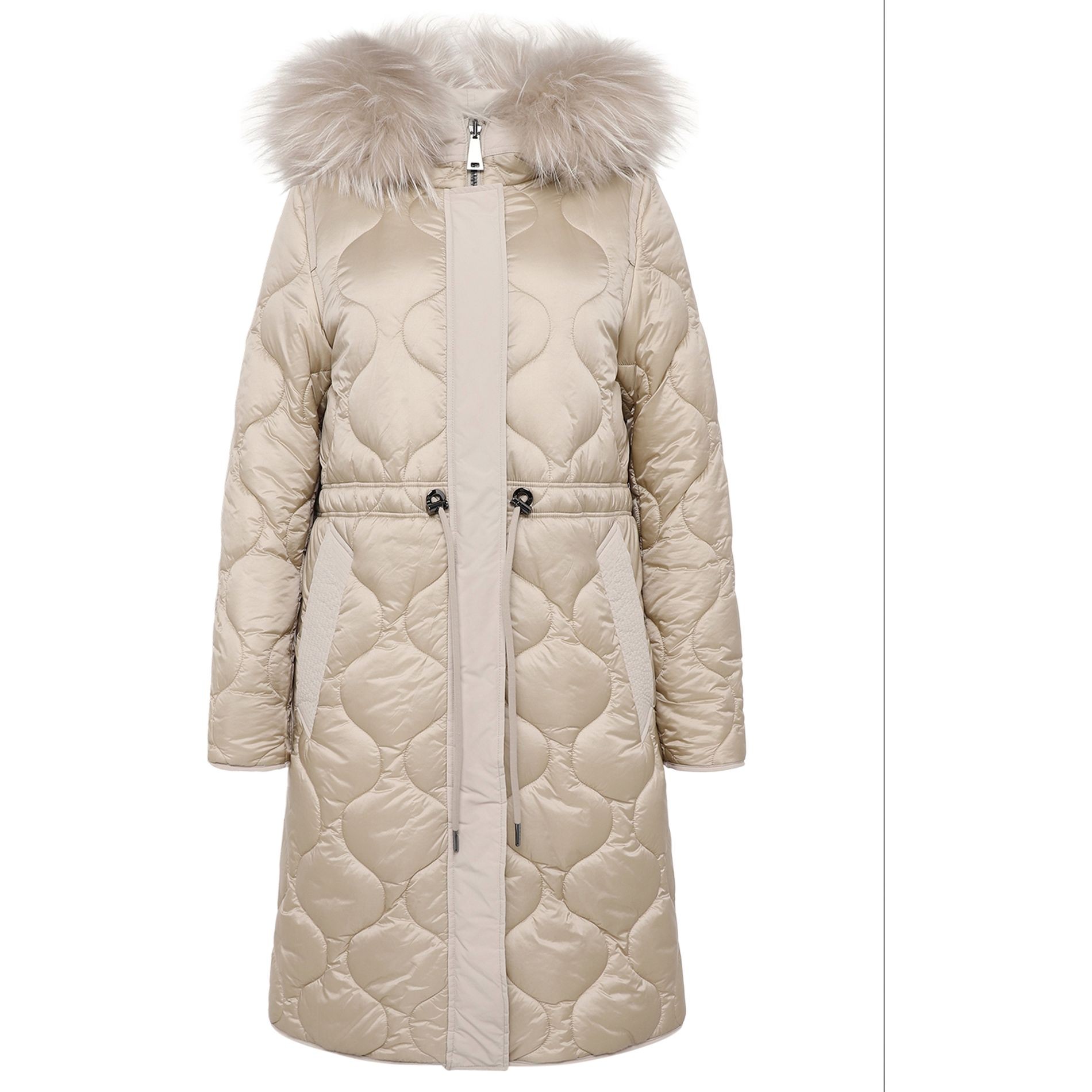 BETTY BARCLAY Striukė moterims, Pilka, Quilted Jacket