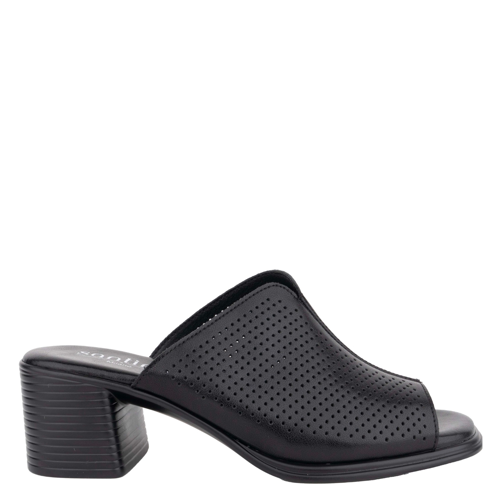 SANTINO MILANO Šlepetės moterims, Juoda, Slippers 2
