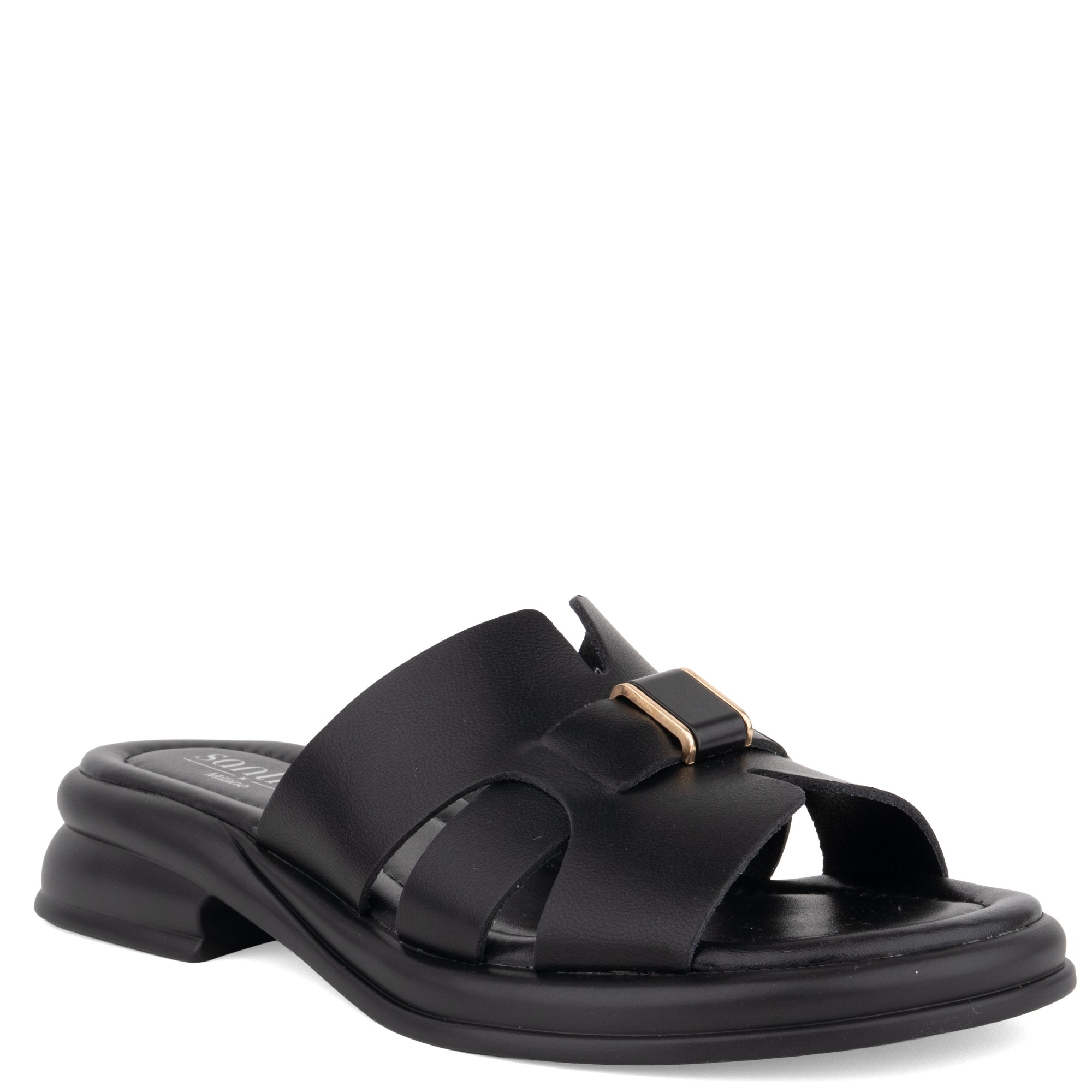 SANTINO MILANO Šlepetės moterims, Juoda, Slippers 1