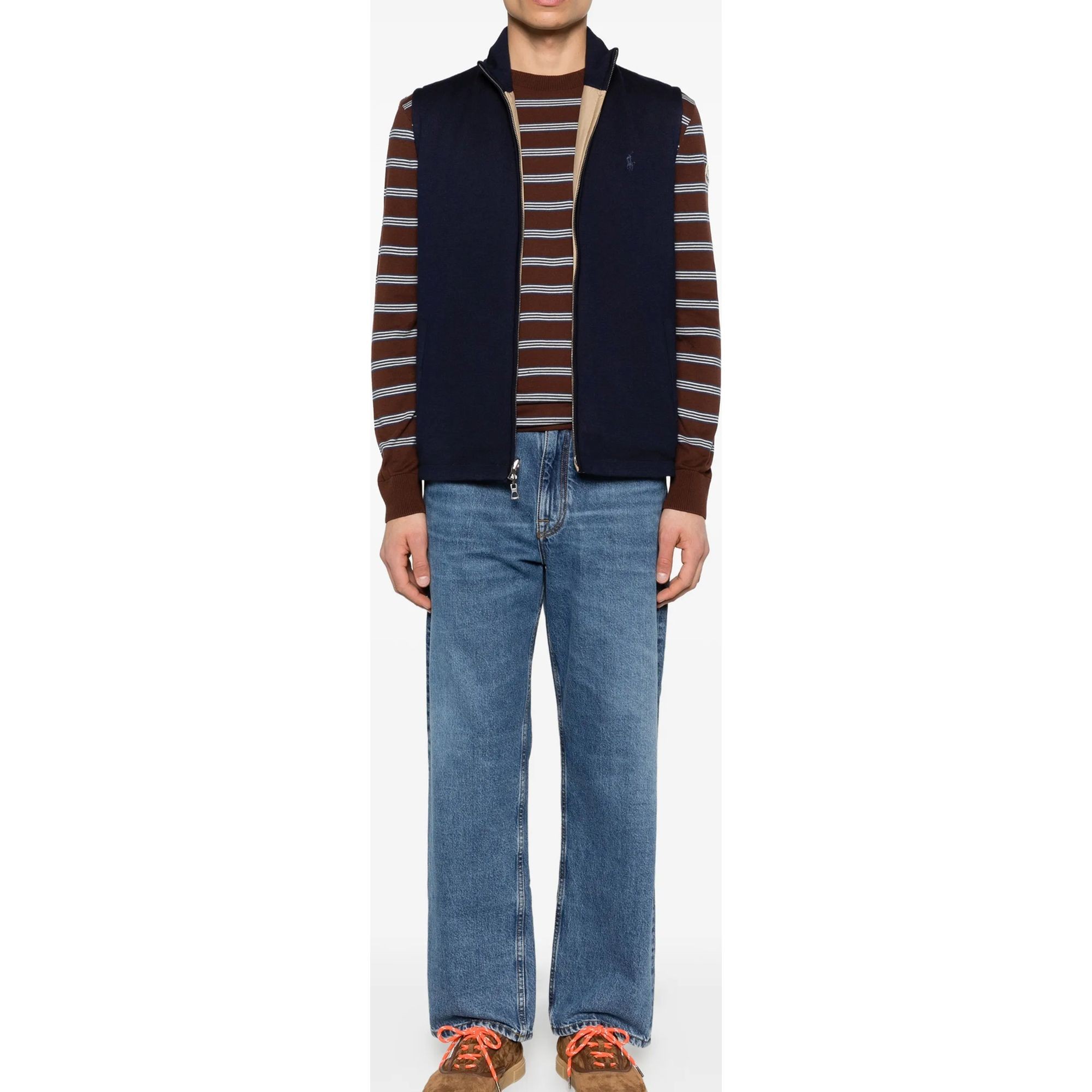 POLO RALPH LAUREN Megztinis vyrams, Mėlyna, Sweater-full zip 2