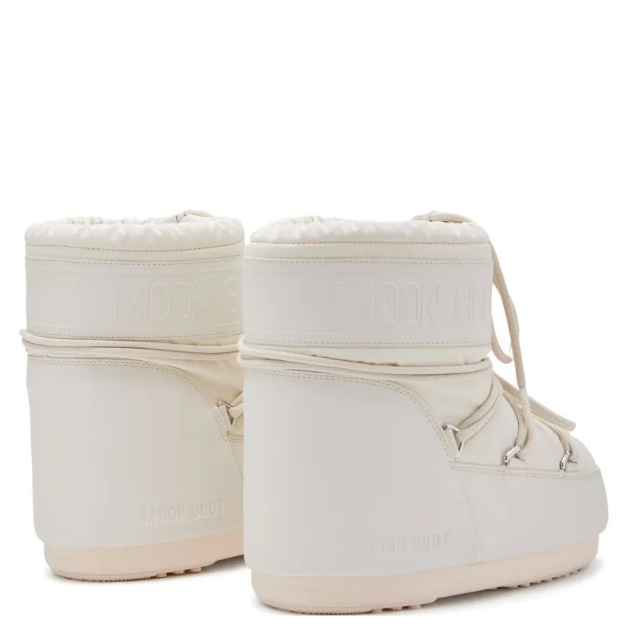 MOON BOOT Aulinukai moterims, Smėlio, Mb icon low rubber boots 3